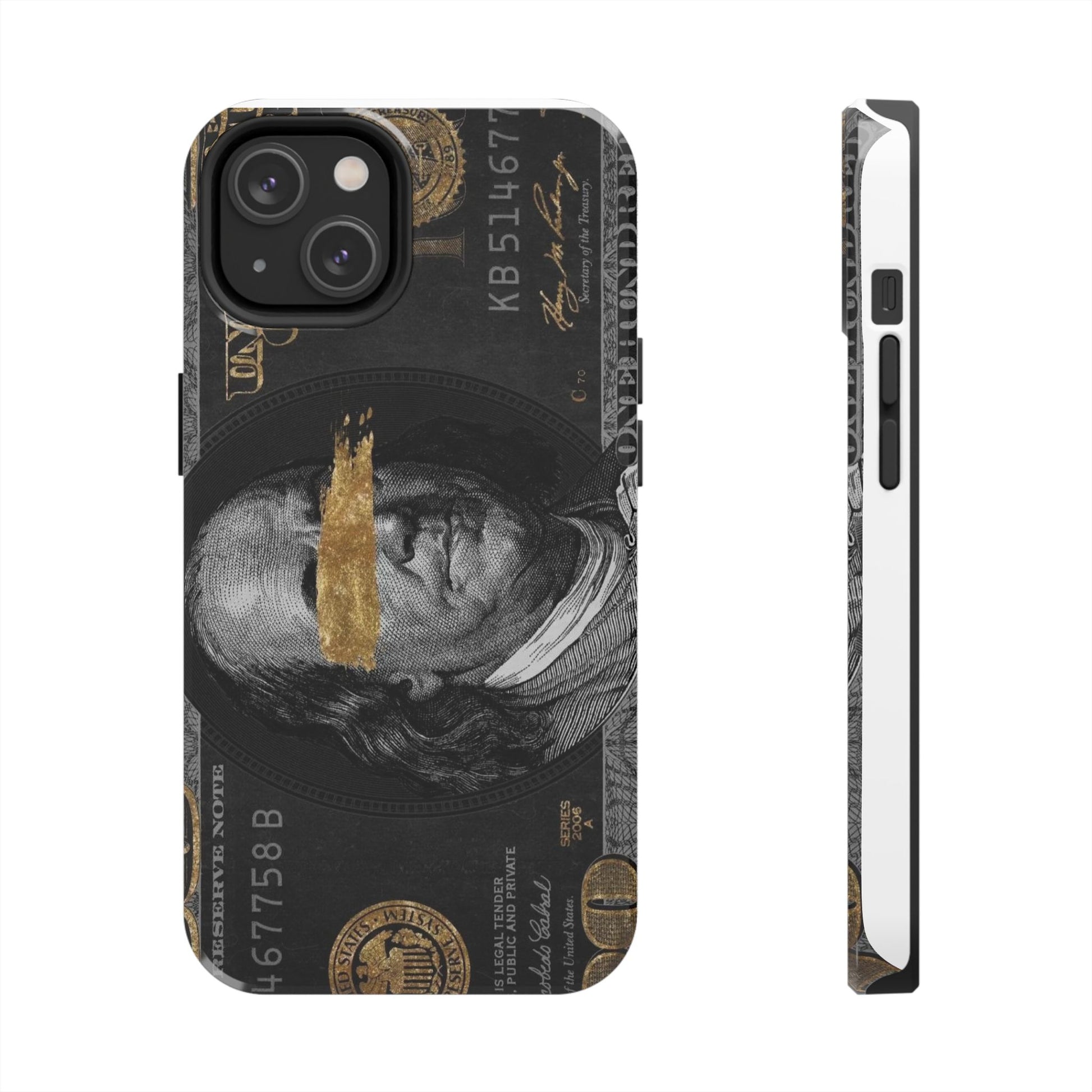 Hundred Dollar Bill Phone Cases for Iphones & Samsung Durable
