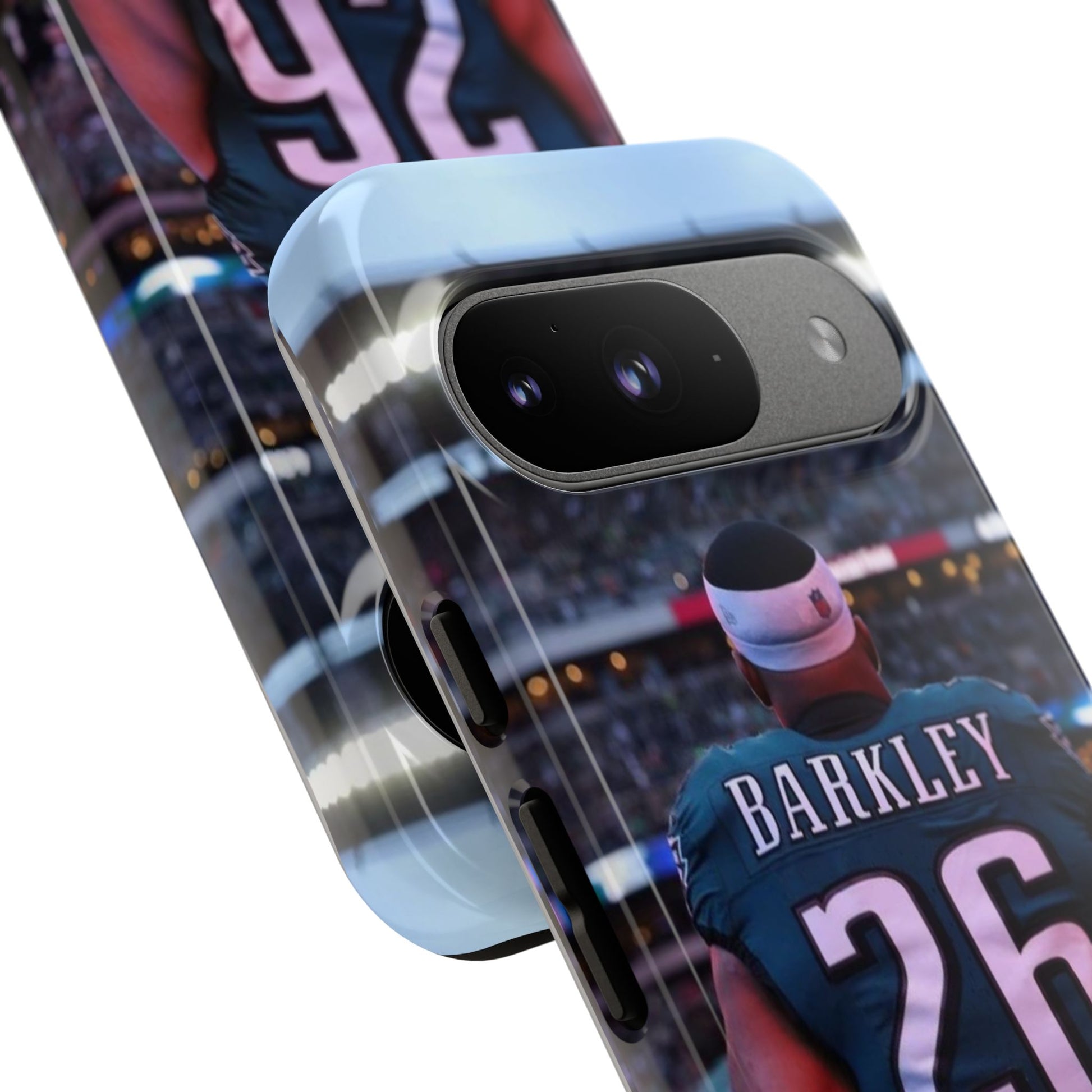 Eagles Football Saquon Barkley Tough Cases for iPhones, Samsung, and Pixel
