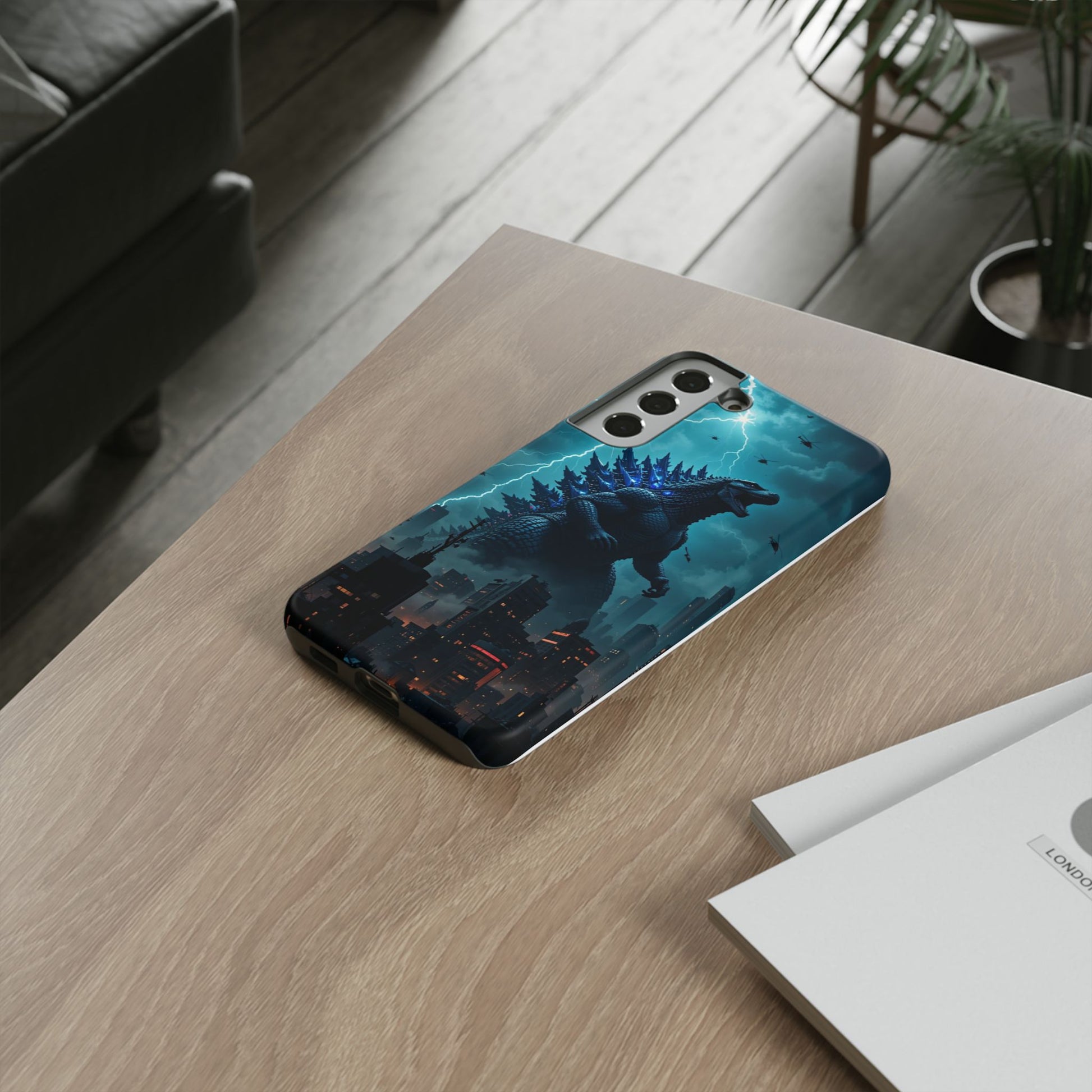 Godzilla Phone Case, Tough Cases for iPhones, Samsung, and Pixel