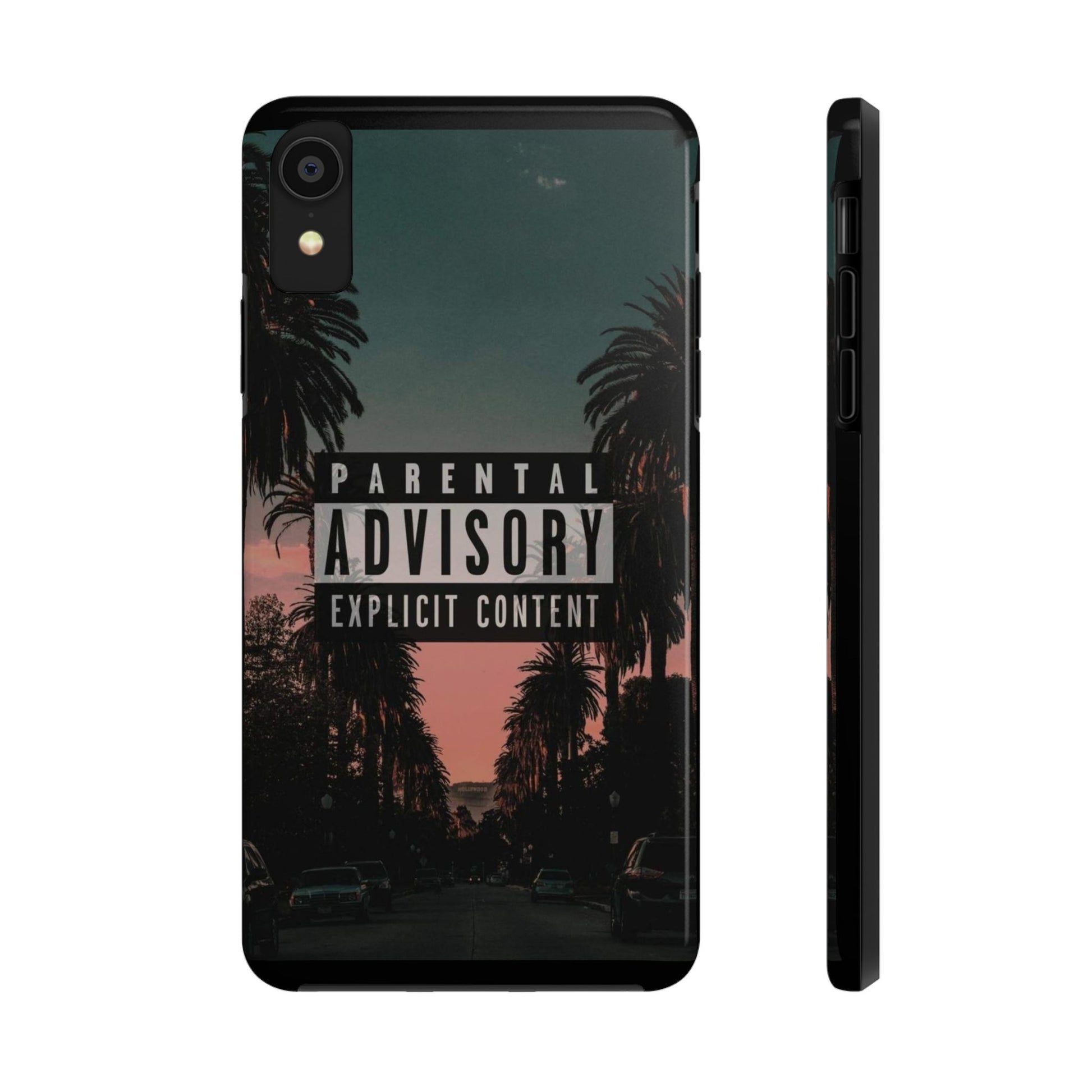 Parental Advisory Tough Phone Cases for Iphones & Samsung Durable