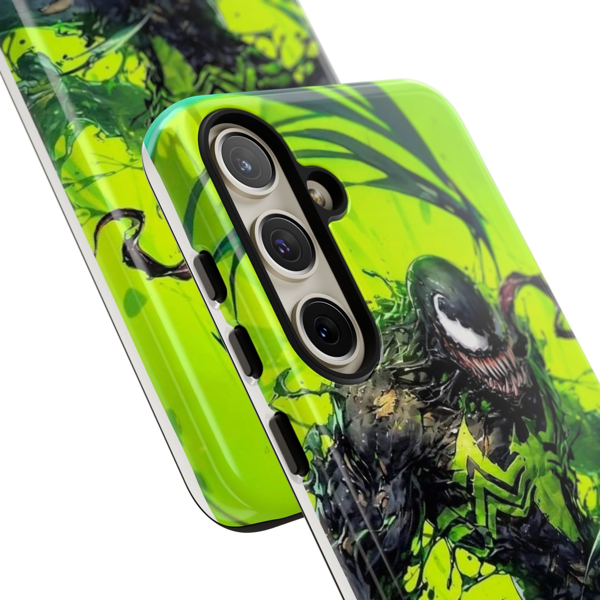 Evil Venom Phone Case, Tough Cases, Marvel Comics Phone for iPhones, Samsung, and Pixel