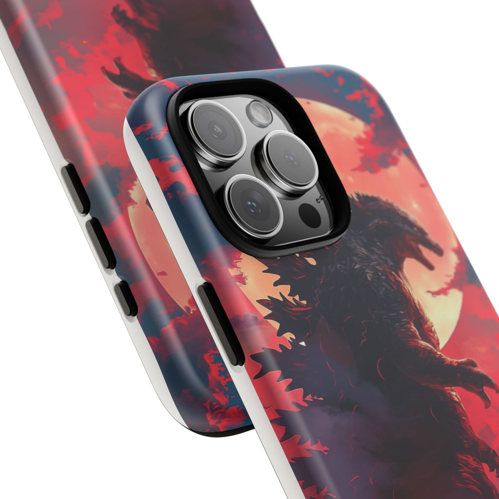 King of Monsters Godzilla Tough Phone Cases for iPhones, Samsung, and Pixel