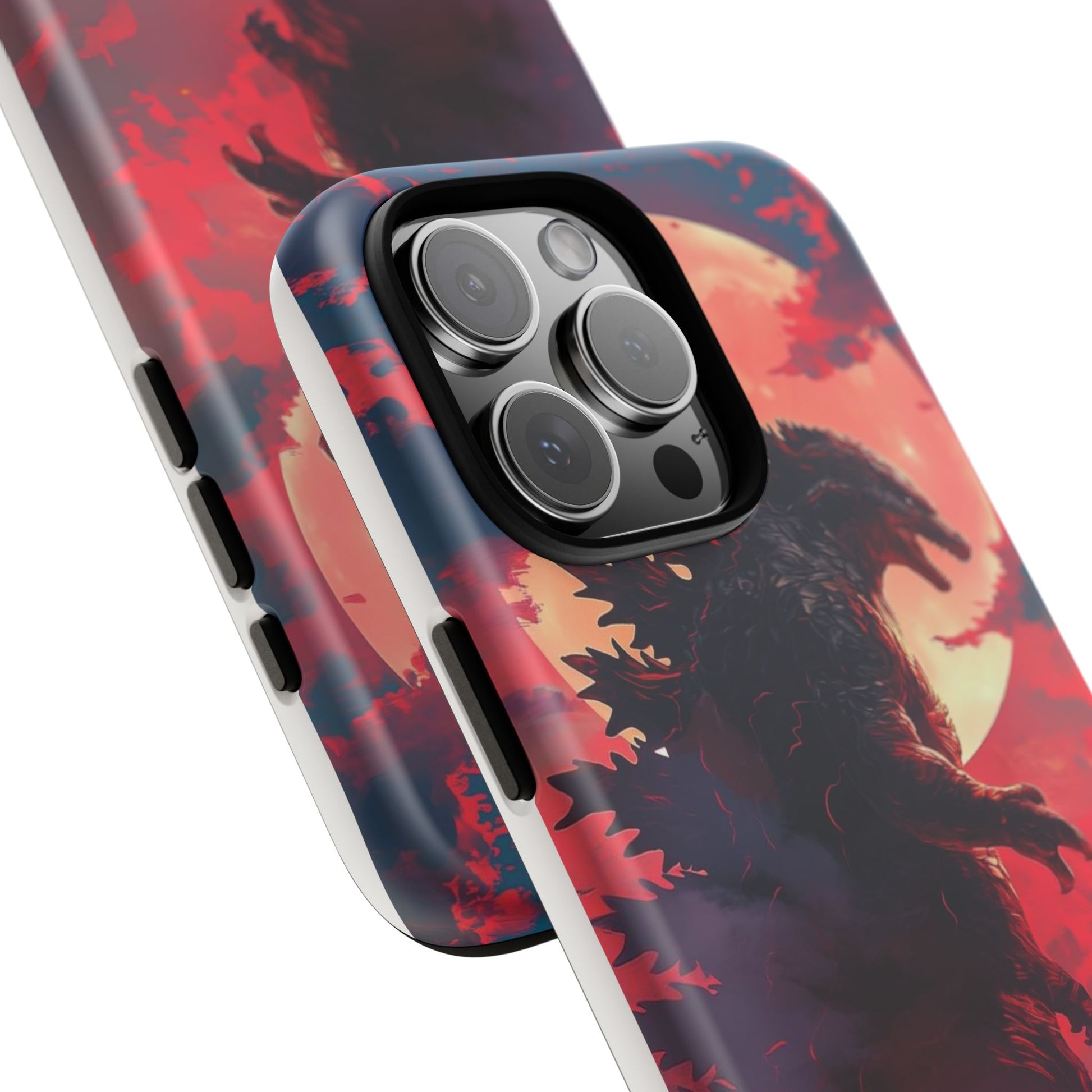 King of Monsters Godzilla Tough Phone Cases for iPhones, Samsung, and Pixel