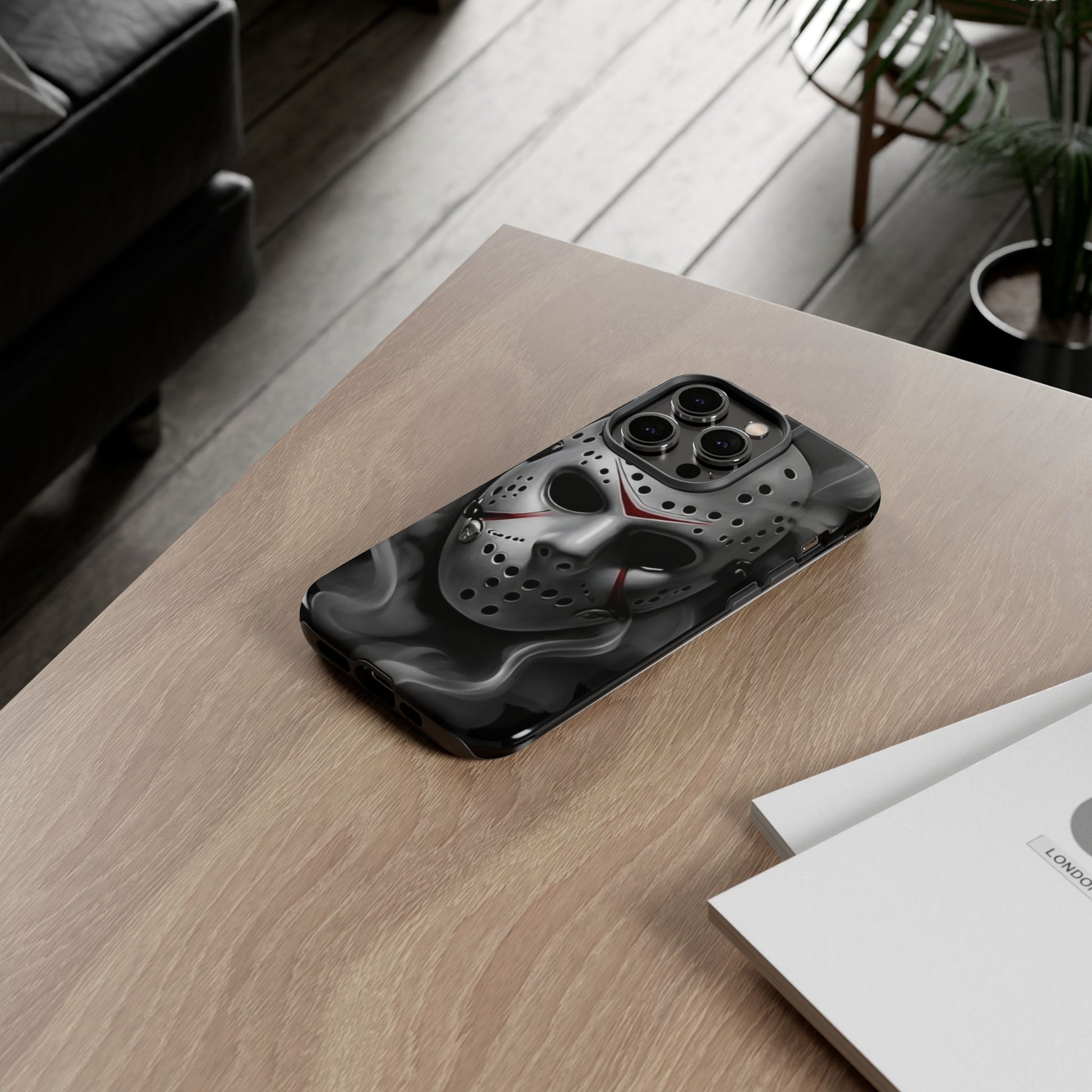 Friday the 13th Jason's Mask Tough Cases for iPhones, Samsung, and Pixel