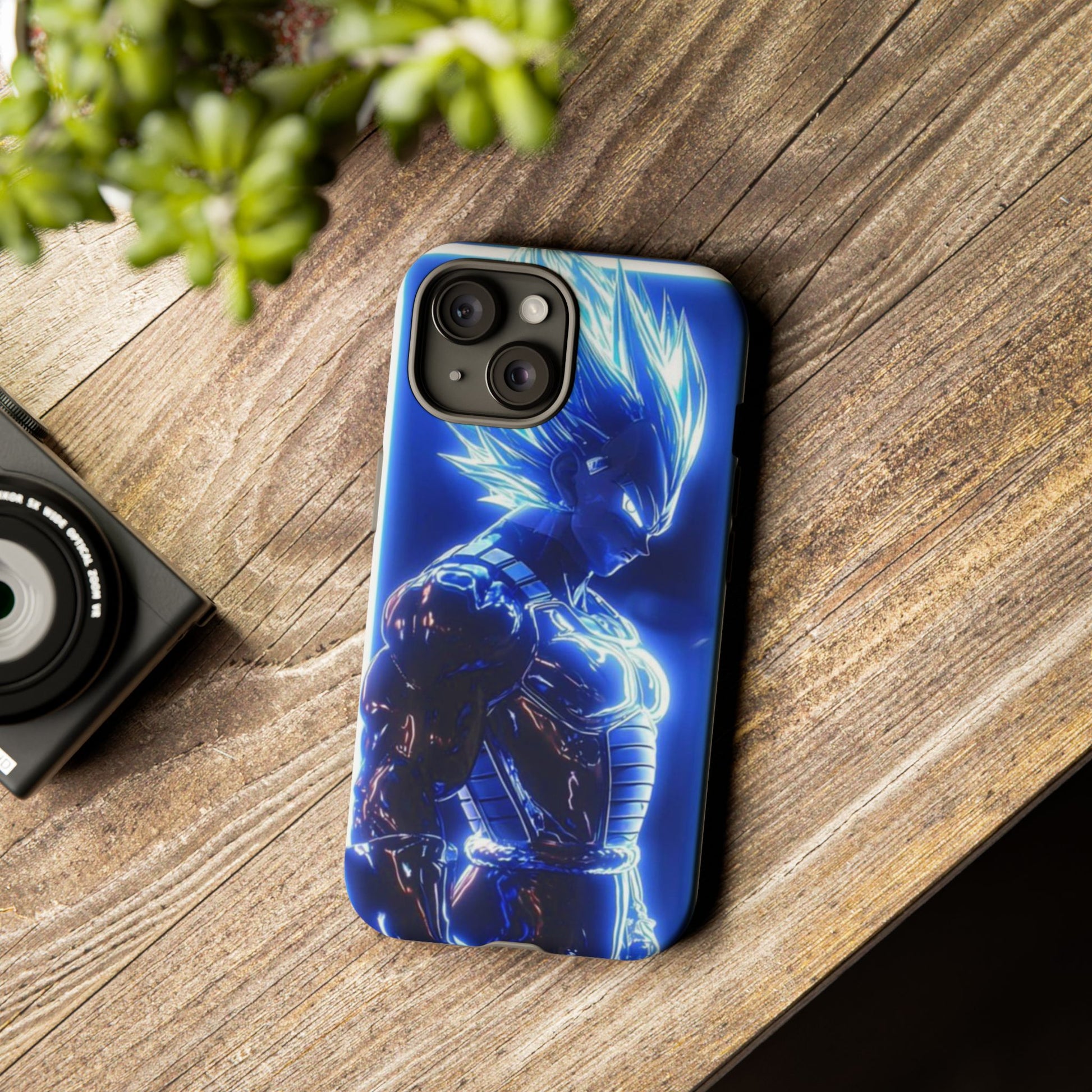 Anime Dragon Ball Z Super Saiyan Tough Cases for iPhones, Samsung, and Pixel