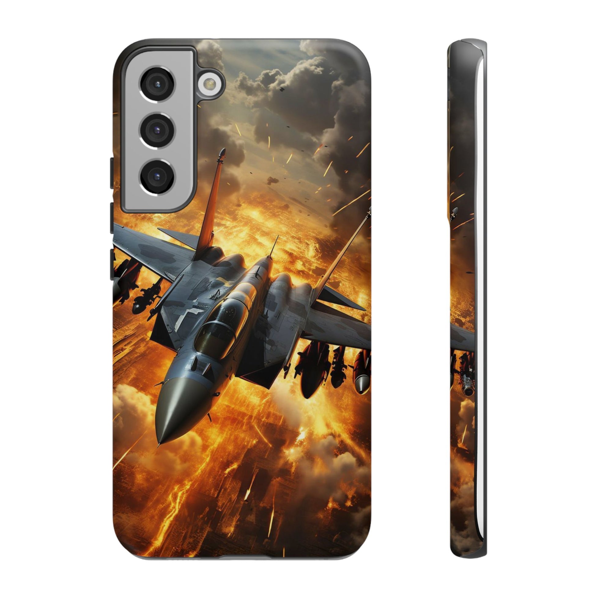 F-15 Fighter Jet Tough Cases for iPhones, Samsung, and Pixel