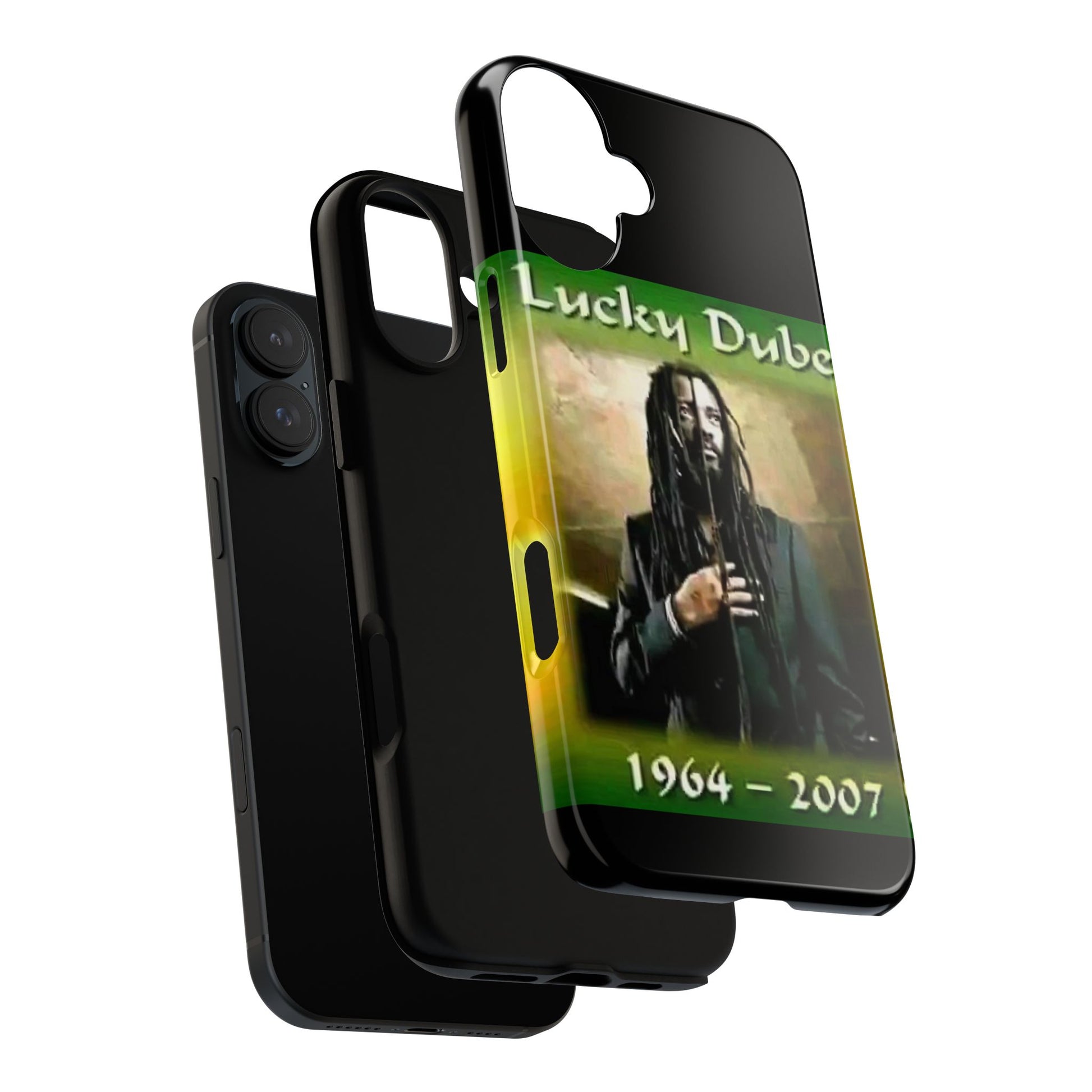 Lucky Dube Tough Cases for iPhones, Samsung, and Pixel