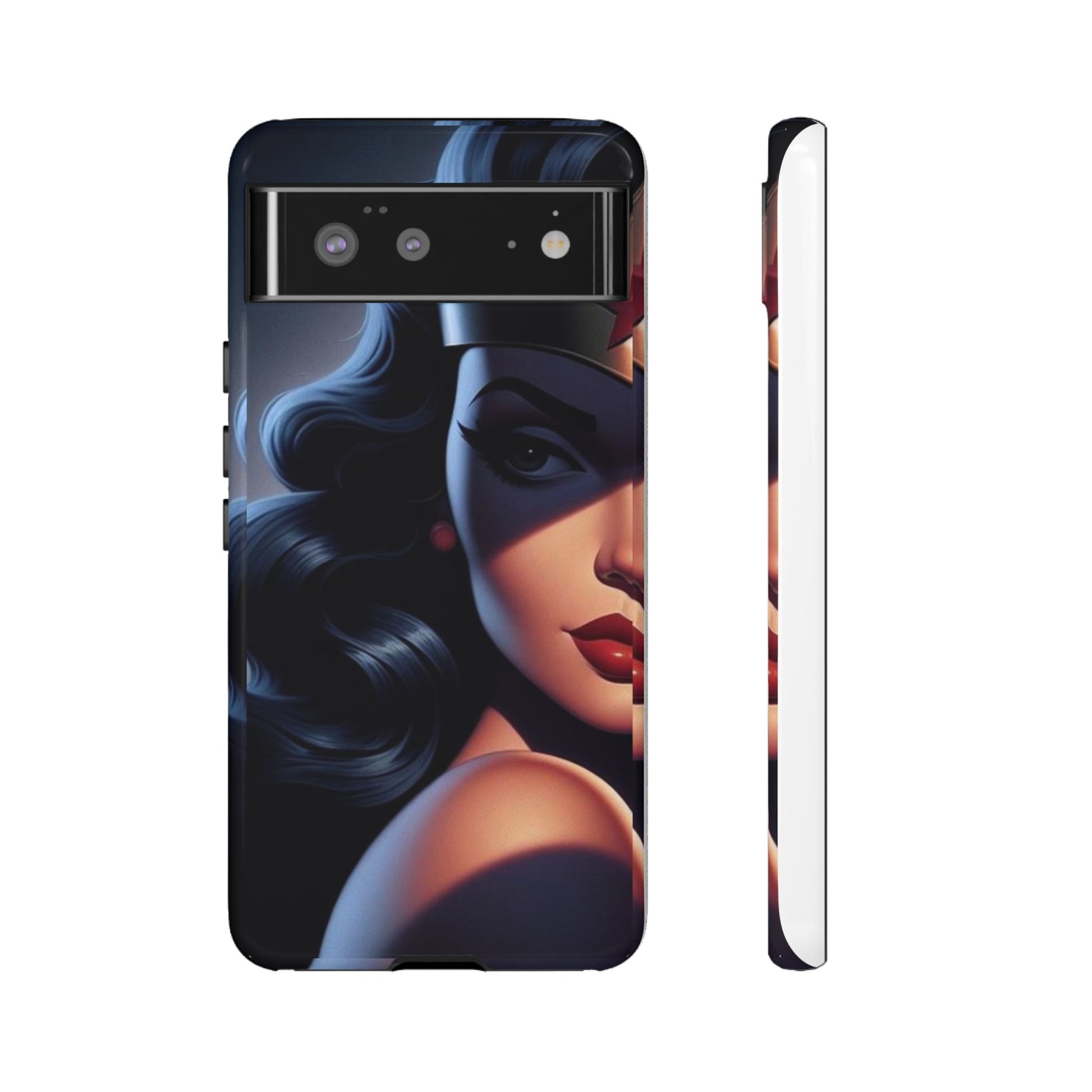 Classic Comics Wonder Woman Tough Cases for iPhones, Samsung, and Pixel