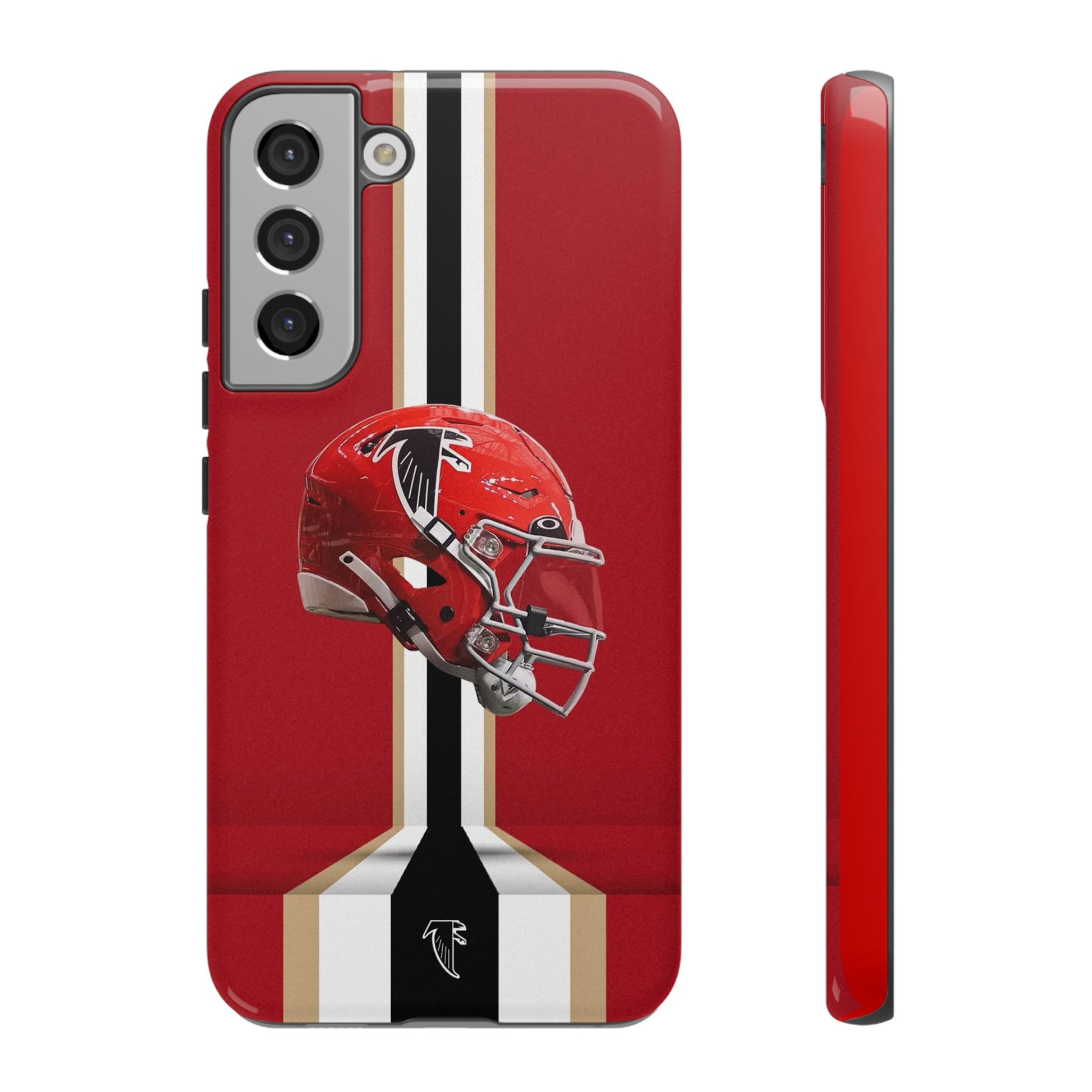 Atlanta Falcons Football Helmet Logo Tough Cases for iPhones, Samsung, and Pixel