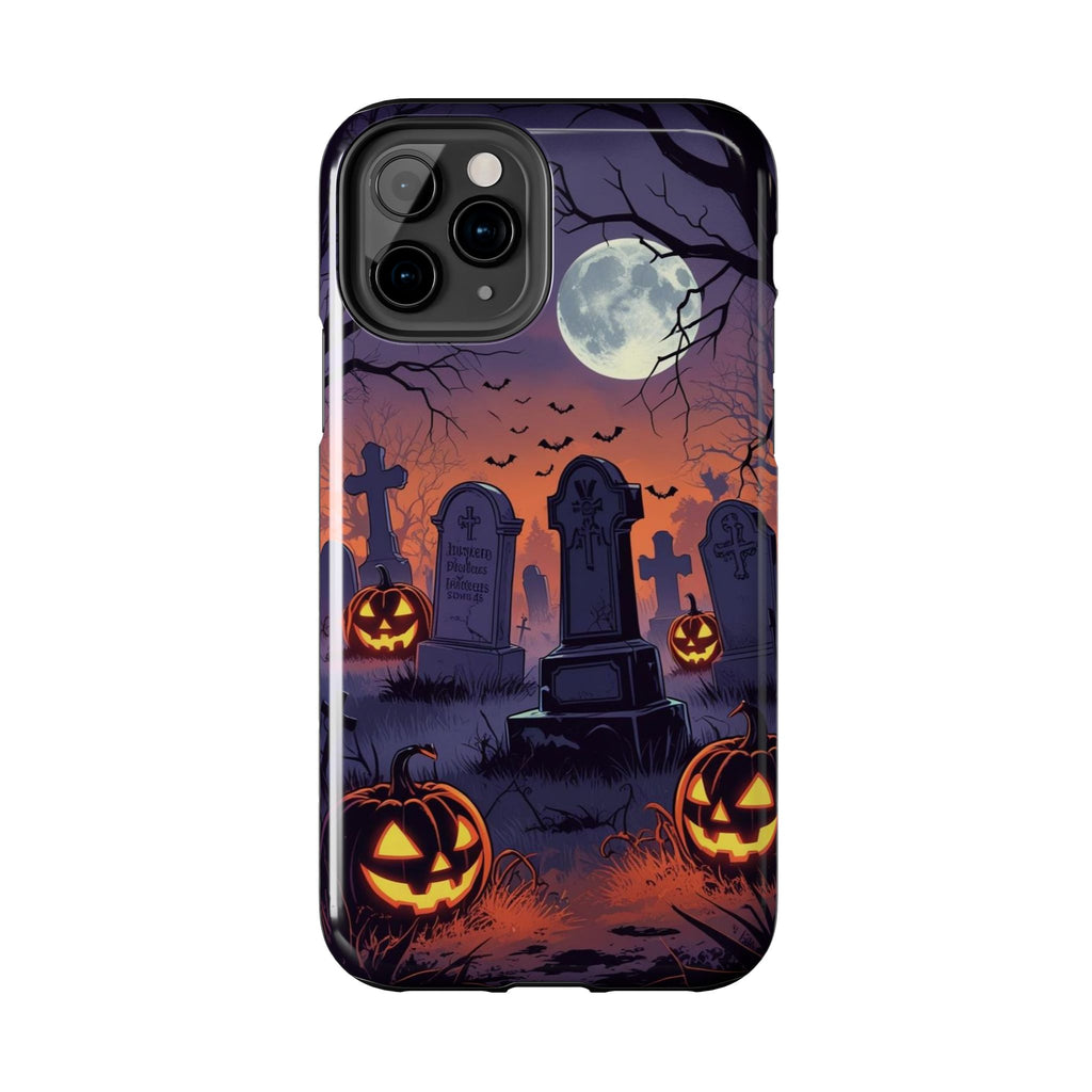 Graveyard Halloween Theme Phone Cases for iPhones & Samsung Phones