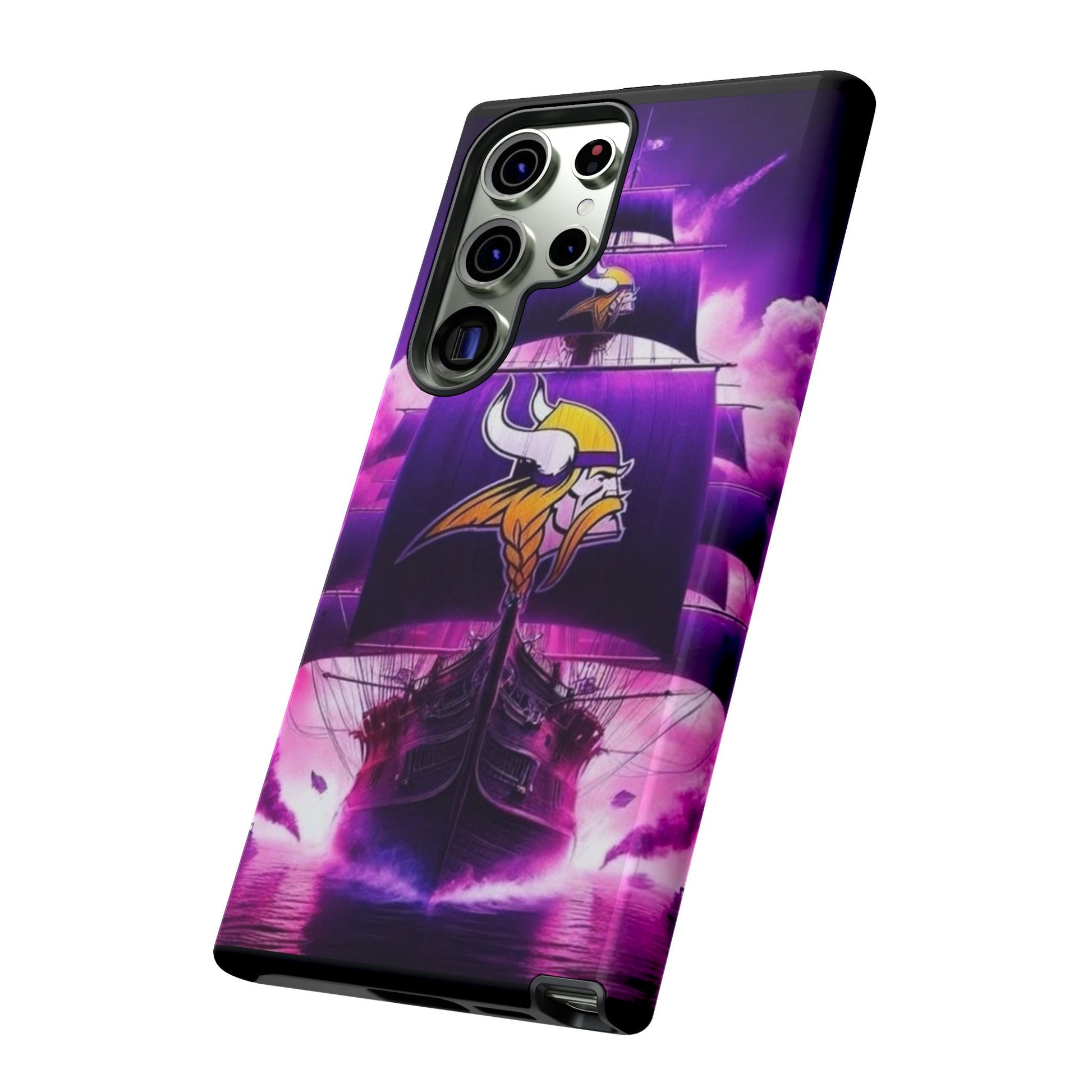 Minnesota Vikings Ship Football Phone Case, Tough Cases for iPhones, Samsung, and Pixel