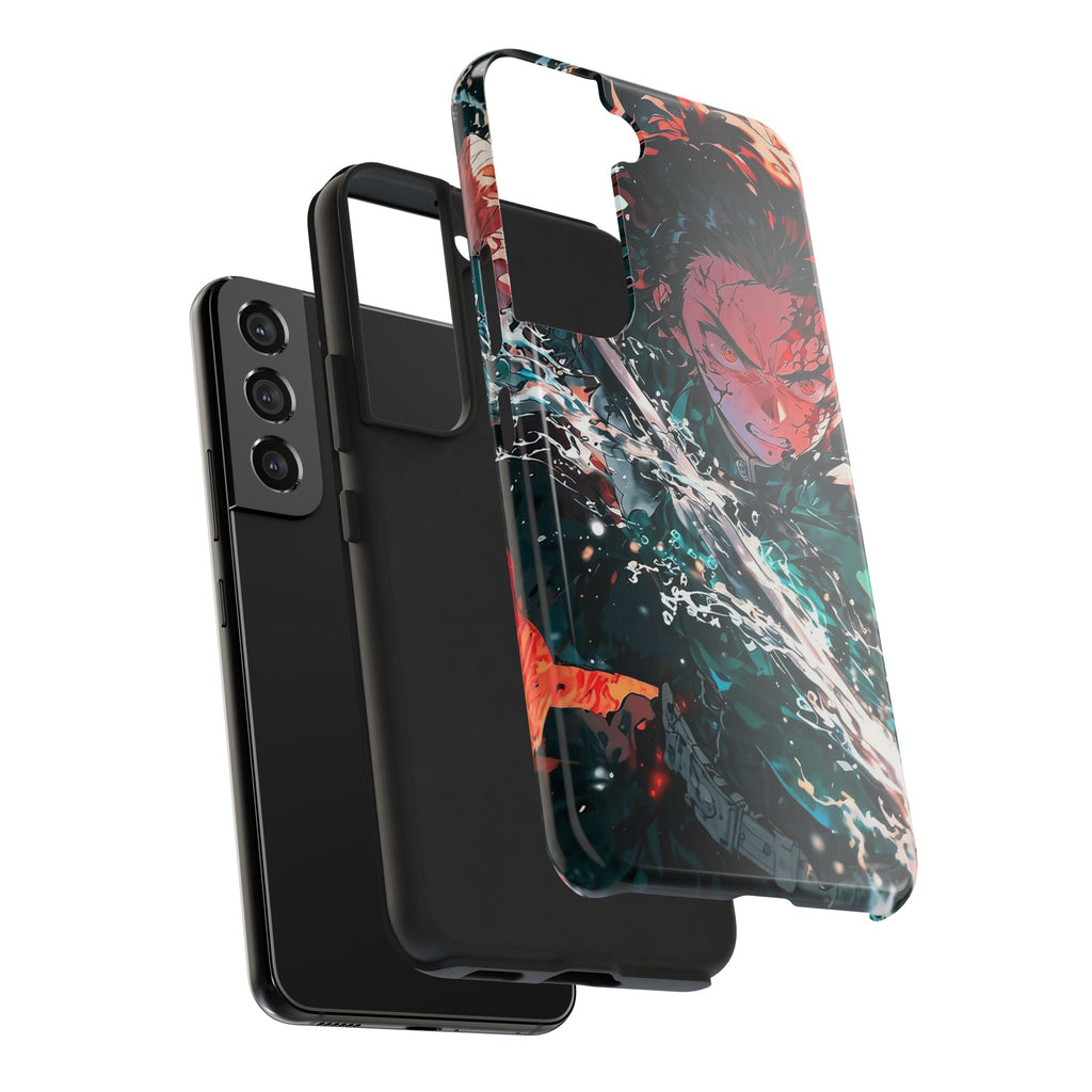 Demon Slayer Tanjiro Art Phone Case for iPhone & Samsung Galaxy Phones