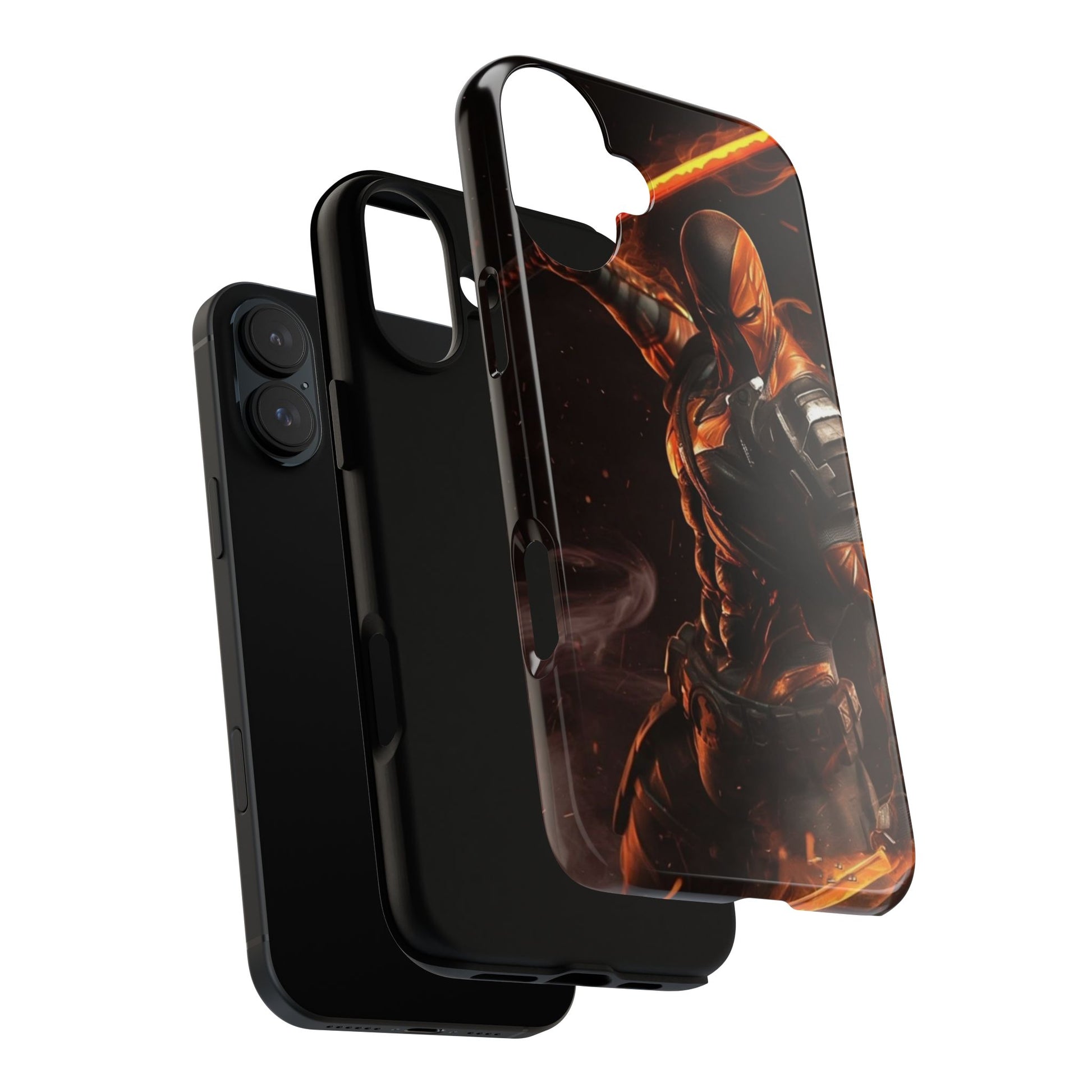 DC Comics Death Stroke Tough Cases for iPhones, Samsung, and Pixel