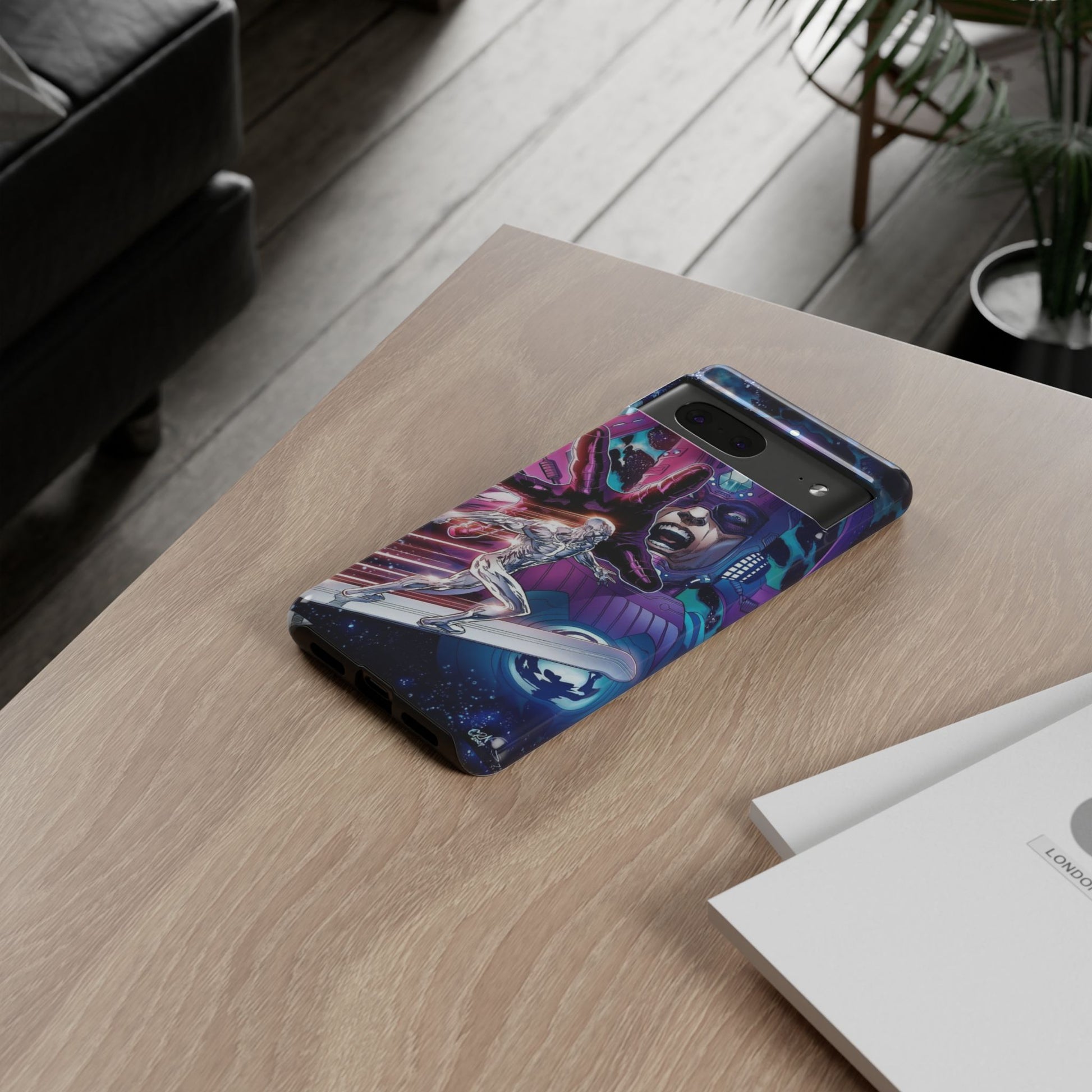 Galactus x Silver Surfer Marvel Phone Case, Tough Cases for iPhones, Samsung, and Pixel