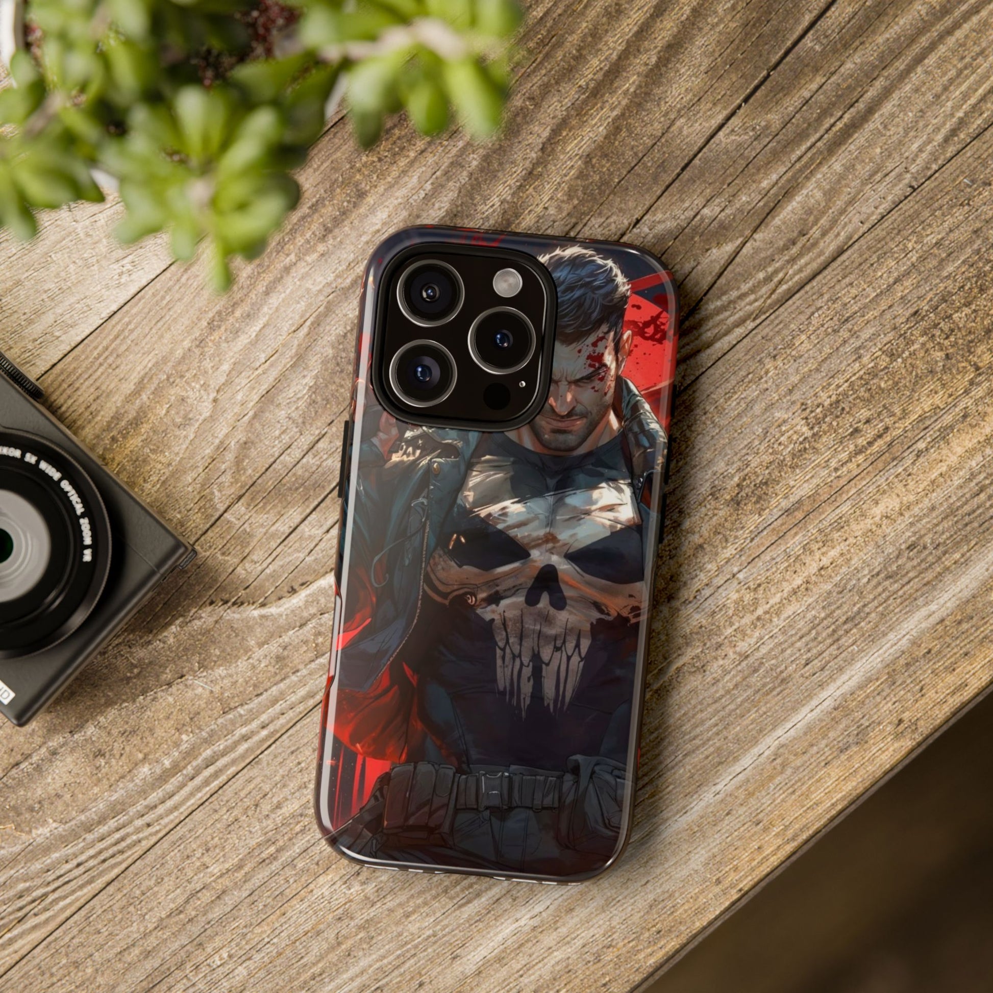 Punisher Tough Cases for iPhones, Samsung, and Pixel