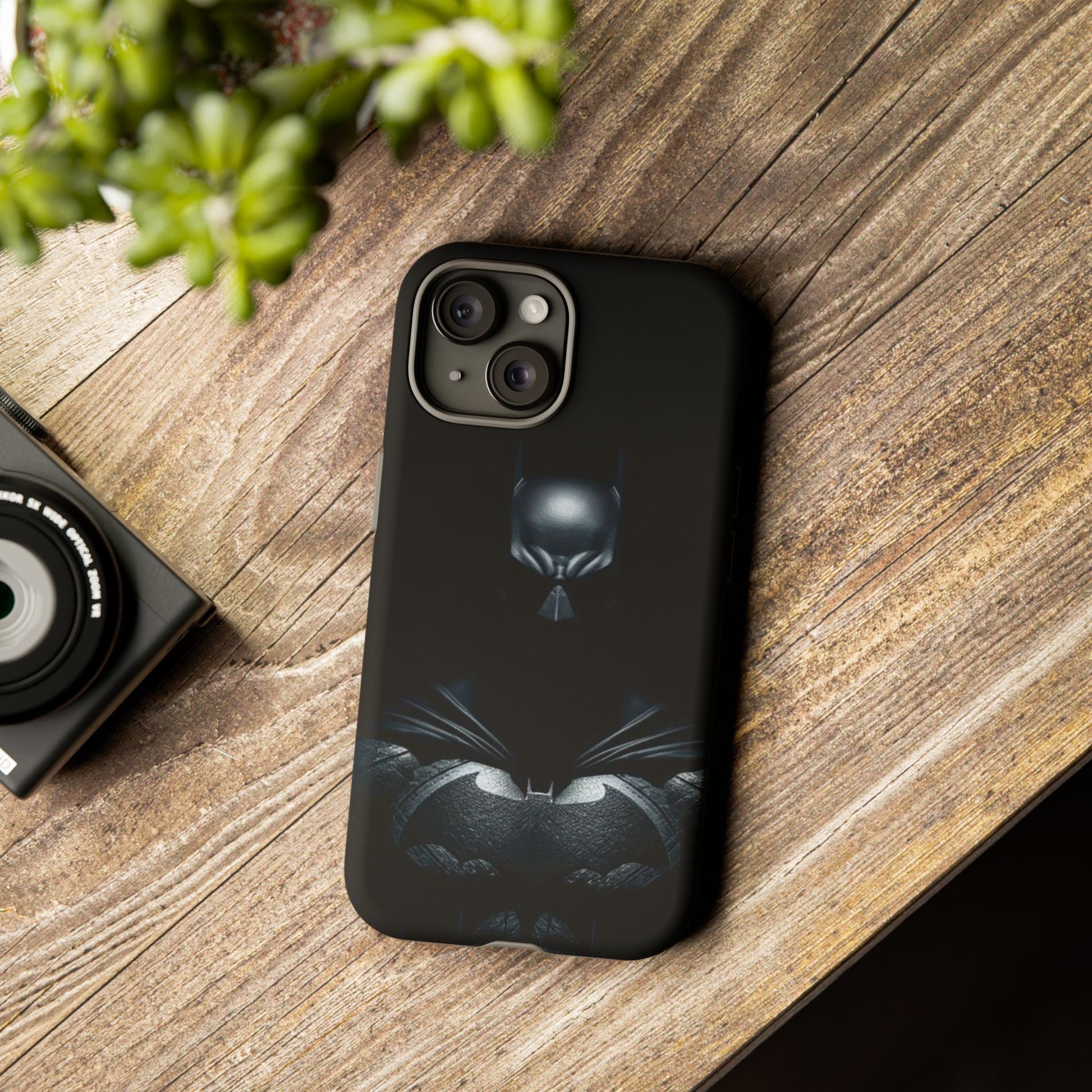 DC Comics Batman in Shadows Tough Cases for iPhones, Samsung, and Pixel
