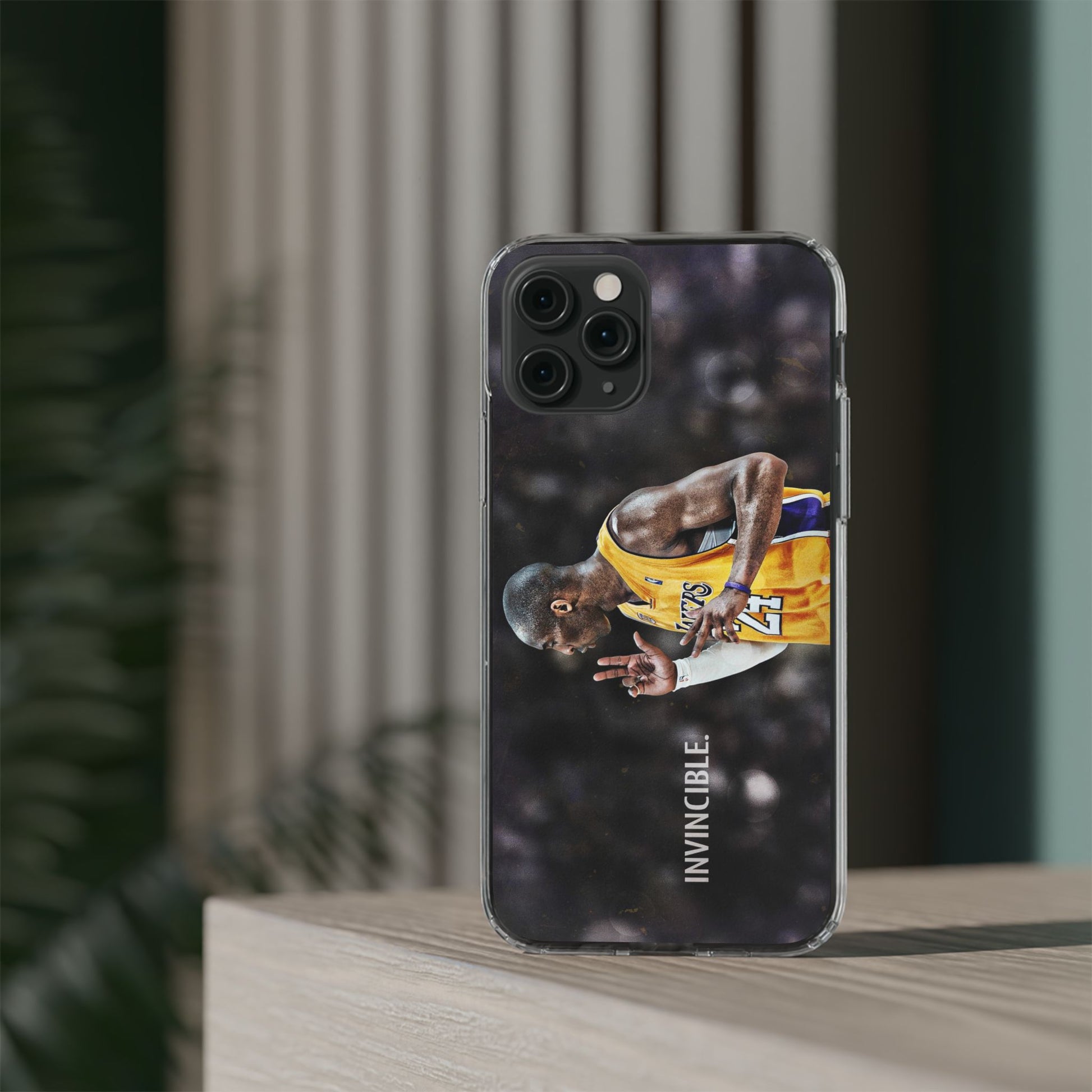 Invincible Kobe basketball inspired Protective Iphone and Samsung case