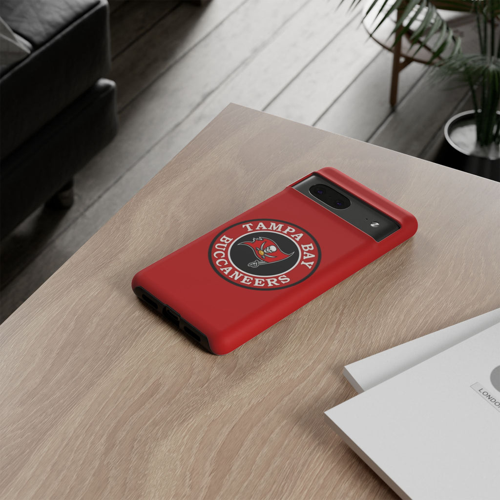 Football Tampa Bay Bucs Logo Tough Cases for iPhones, Samsung, and Pixel
