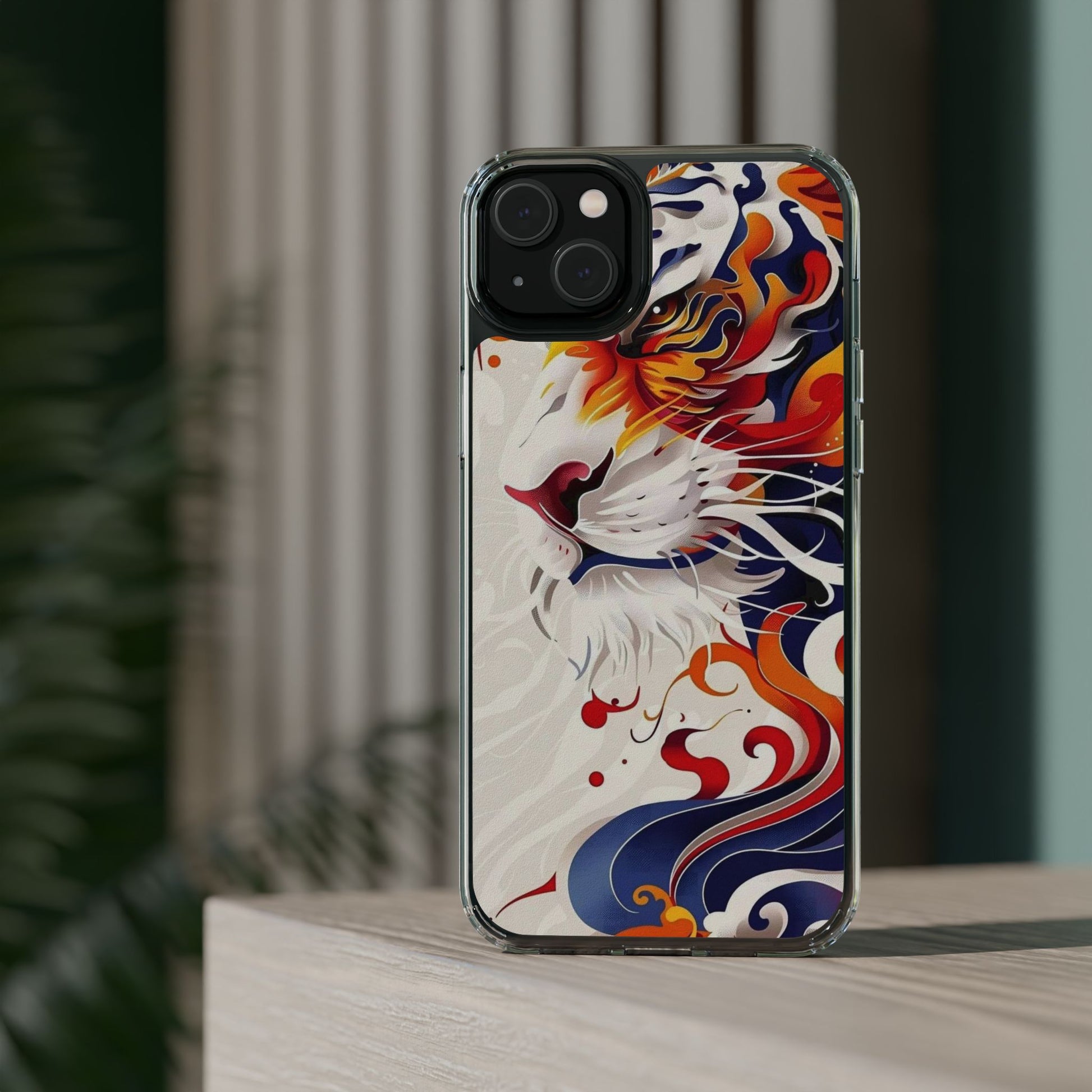 Awesome Abstract Tiger Art Iphone, Samsung case