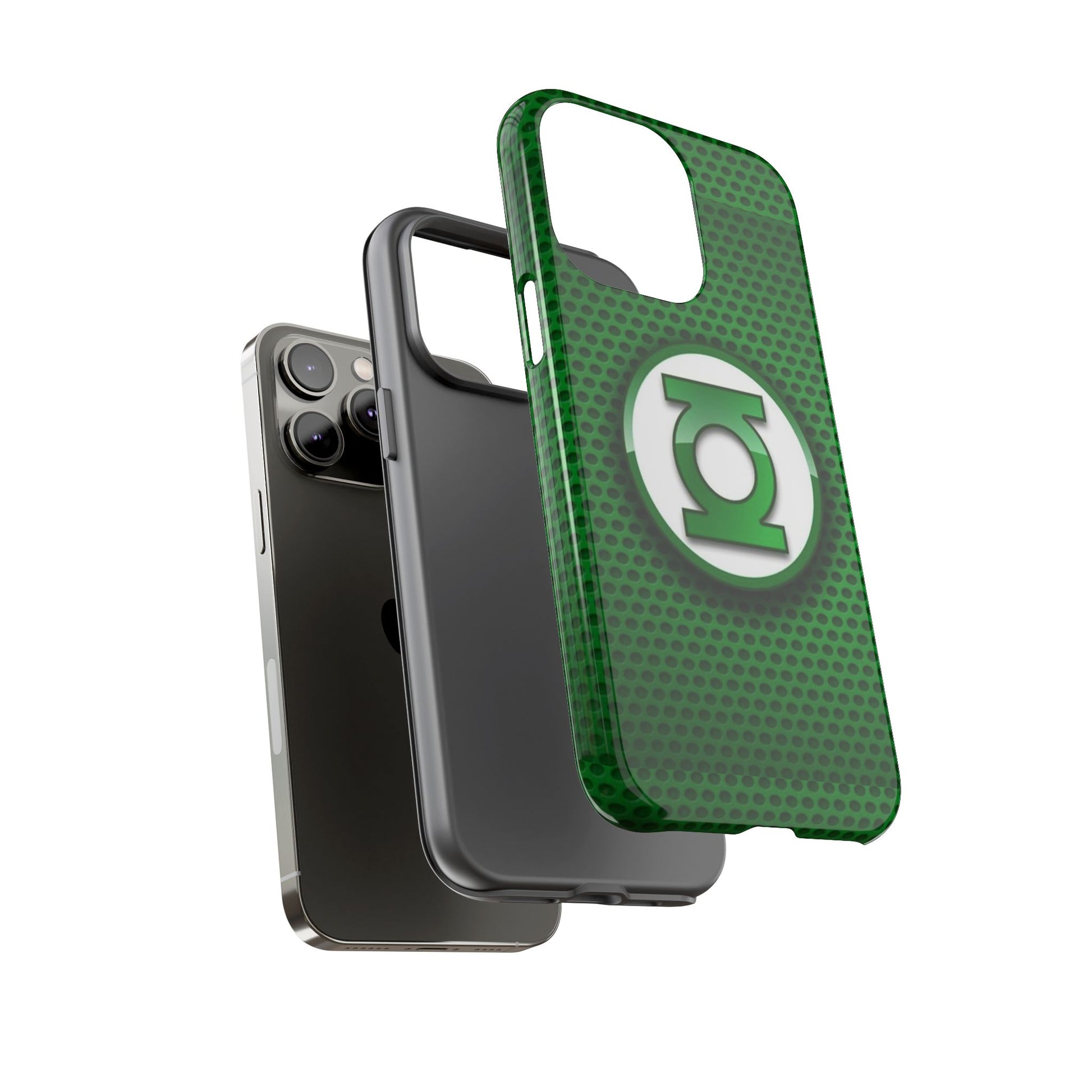Green Lantern Logo Phone Case, Tough Cases, DC Case for iPhones, Samsung, and Pixel