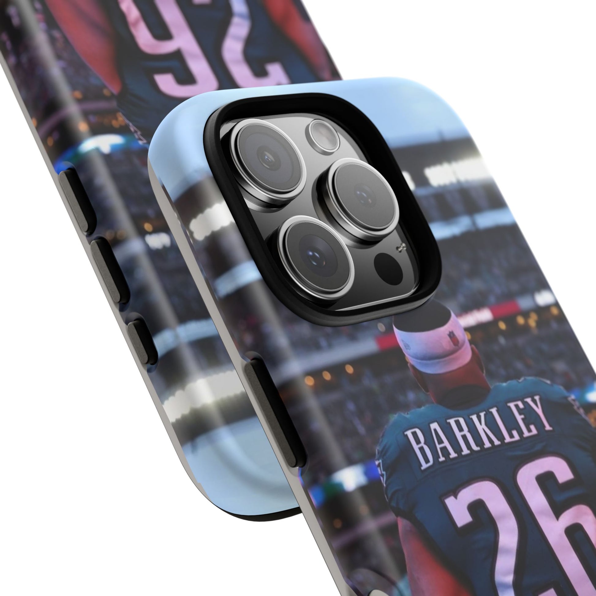 Eagles Football Saquon Barkley Tough Cases for iPhones, Samsung, and Pixel