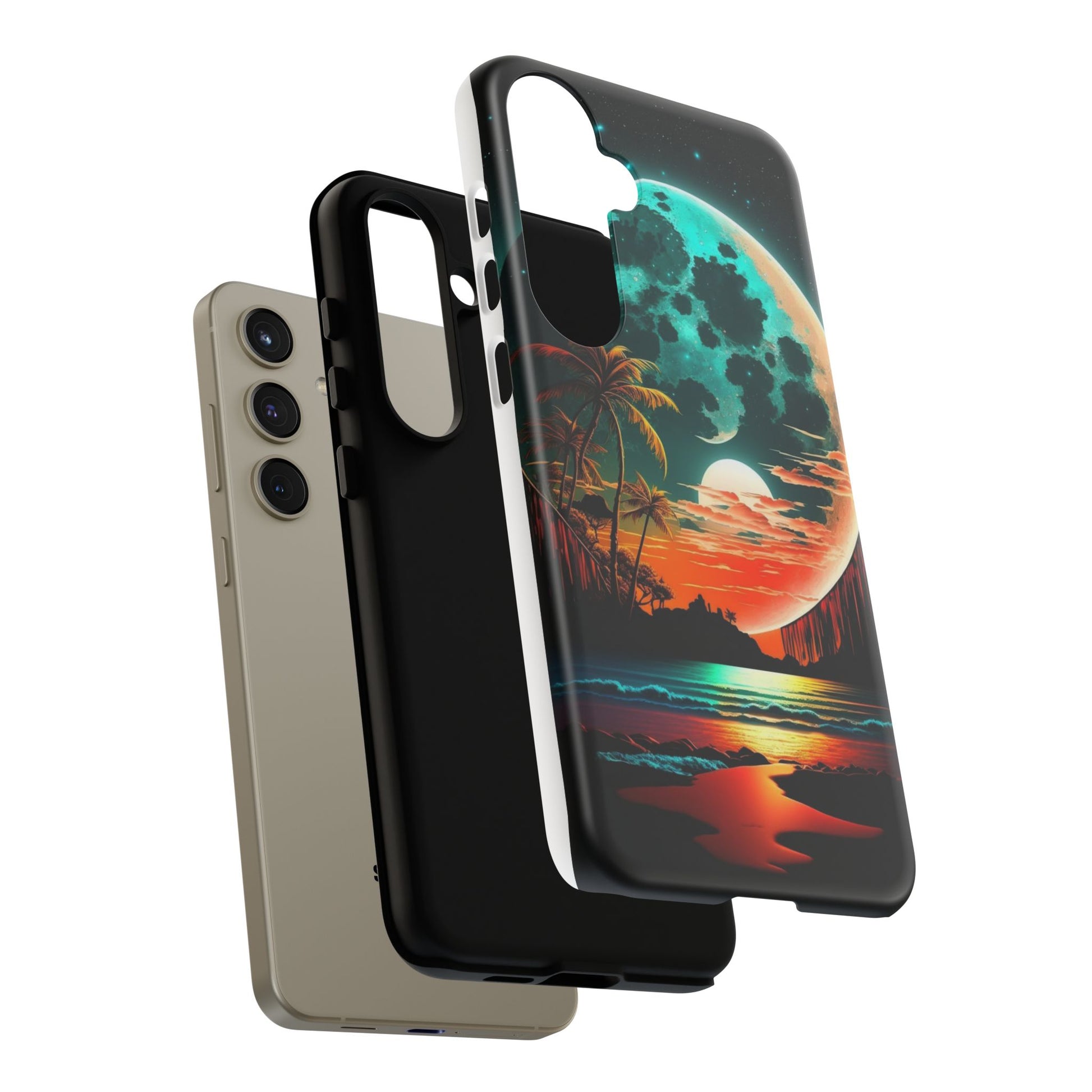 Fantasy Beach Sunset Landscape Phone Case for iPhone, Samsung Galaxy, & Pixel Phones