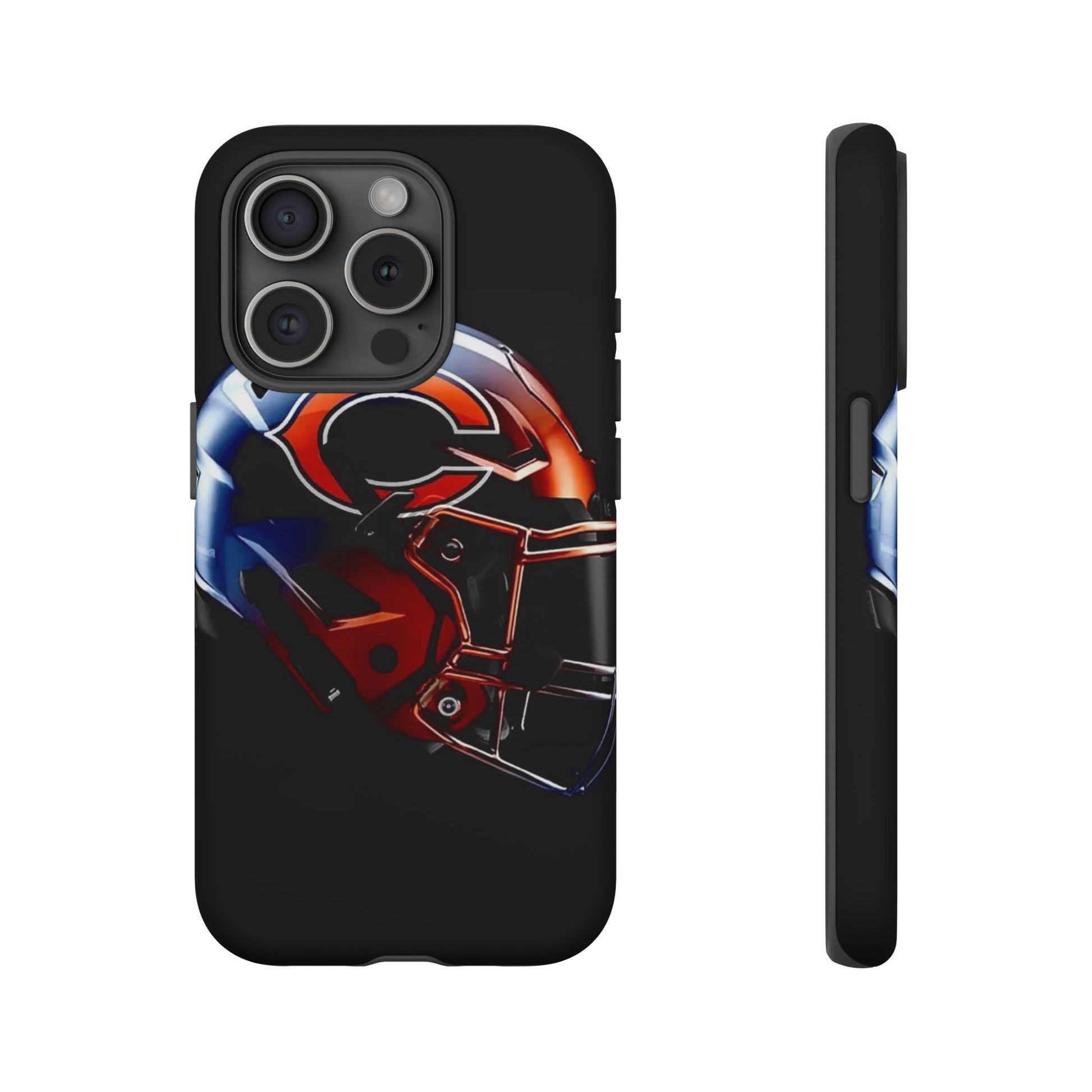 Football Helmet Chicago Bears Phone Case, Tough Cases for iPhones, Samsung, and Pixel