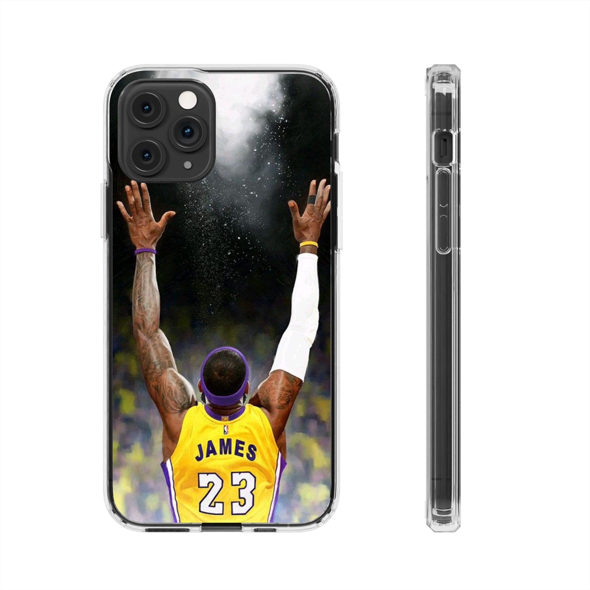 King James basketball Inspired Iphone and Samsung Protective case
