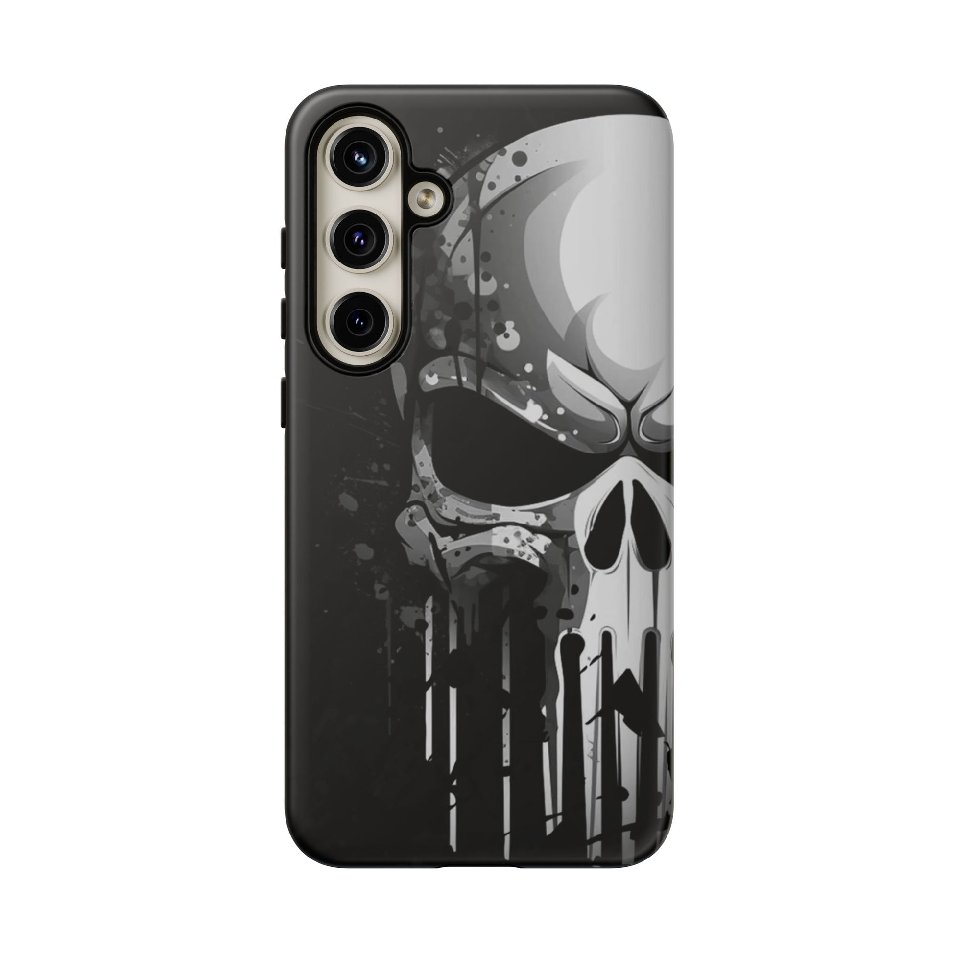 Punisher Skull Tough Cases for iPhones, Samsung, and Pixel
