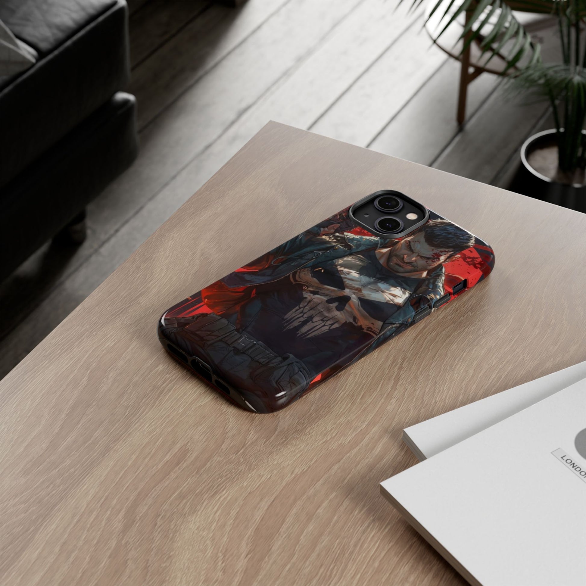 Punisher Tough Cases for iPhones, Samsung, and Pixel