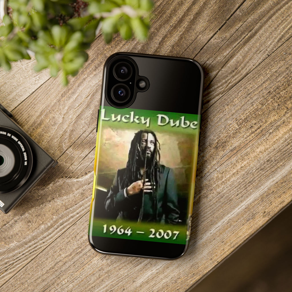 Lucky Dube Tough Cases for iPhones, Samsung, and Pixel