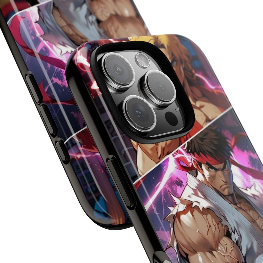 Street Fighter Gamer Theme Tough Cases for iPhones, Samsung, and Pixel