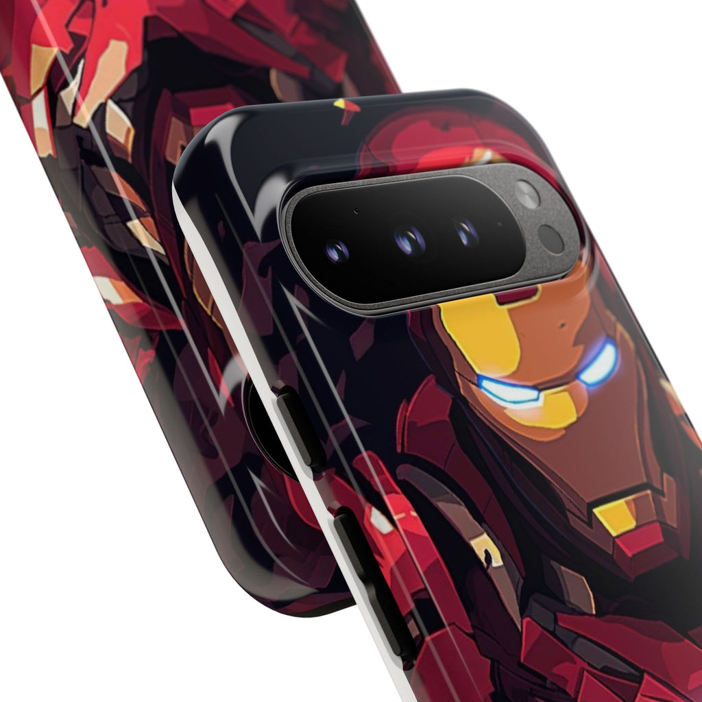 Invincible Iron Man Tough Cases for iPhones, Samsung, and Pixel