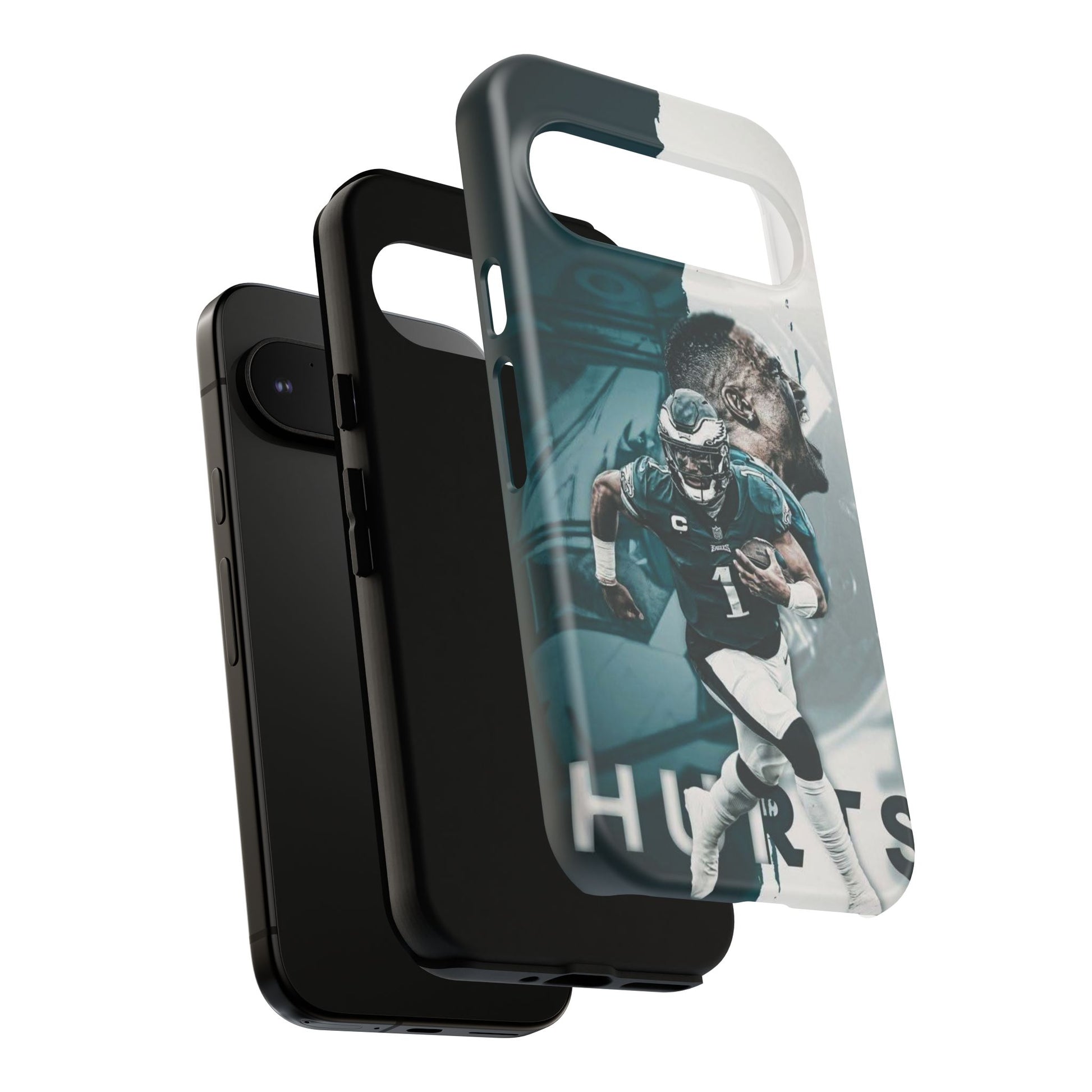 Jalen Hurts Eagles Football Tough Cases for iPhones, Samsung, and Pixel