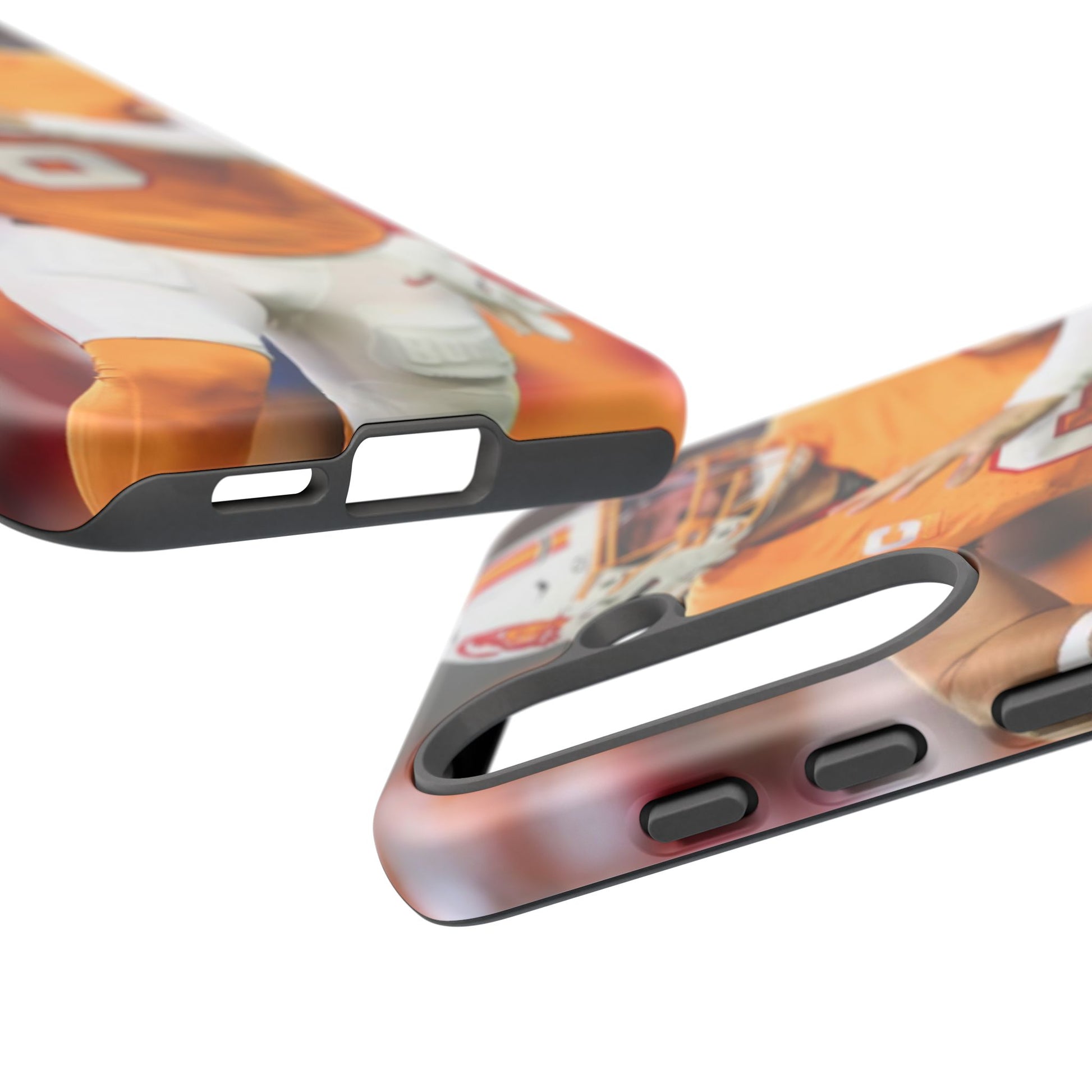 Tampa Bay Buccaneers Baker Mayfield Football Tough Cases for iPhones, Samsung, and Pixel