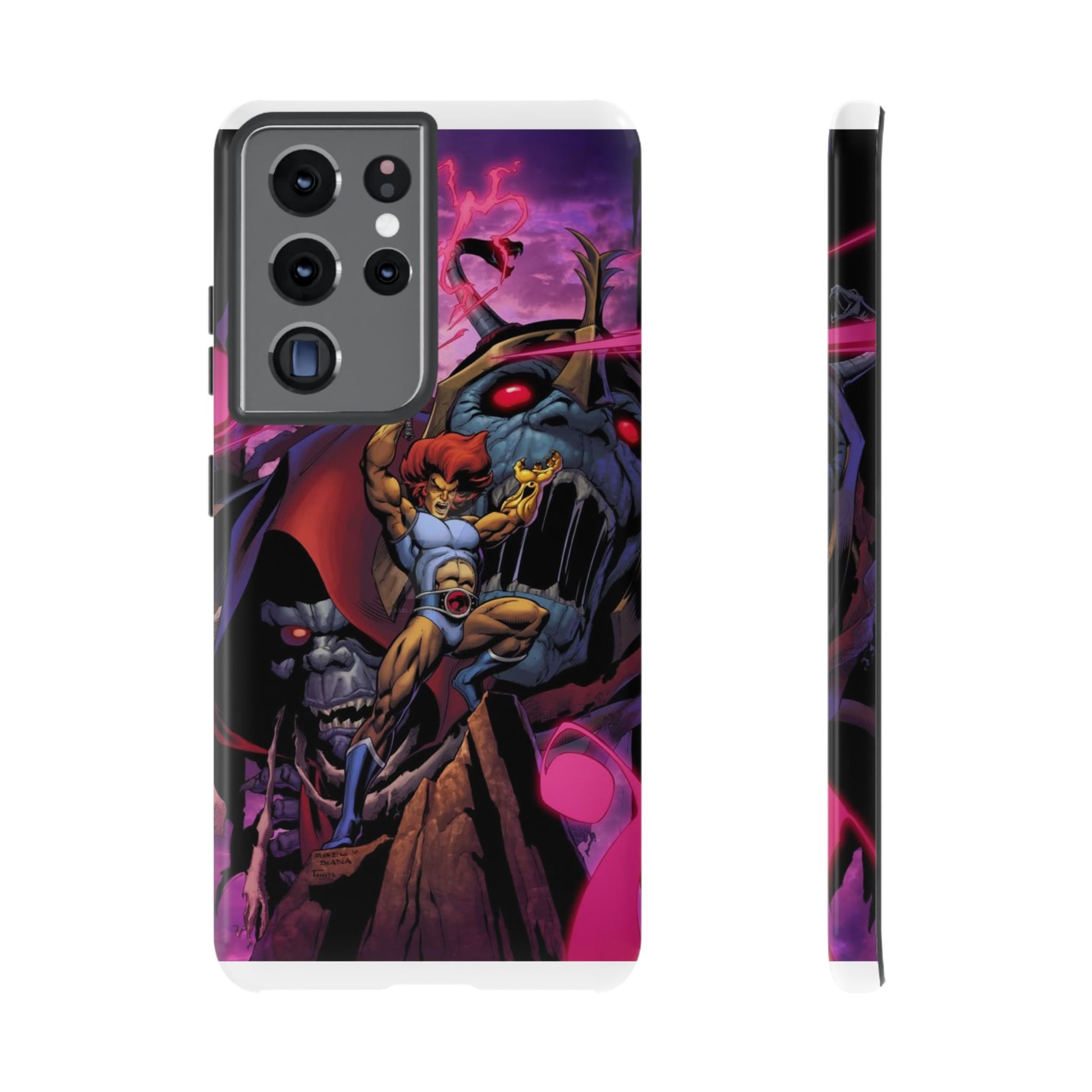 Thundercats Lion O x Mumra Tough Cases for iPhones, Samsung, and Pixel