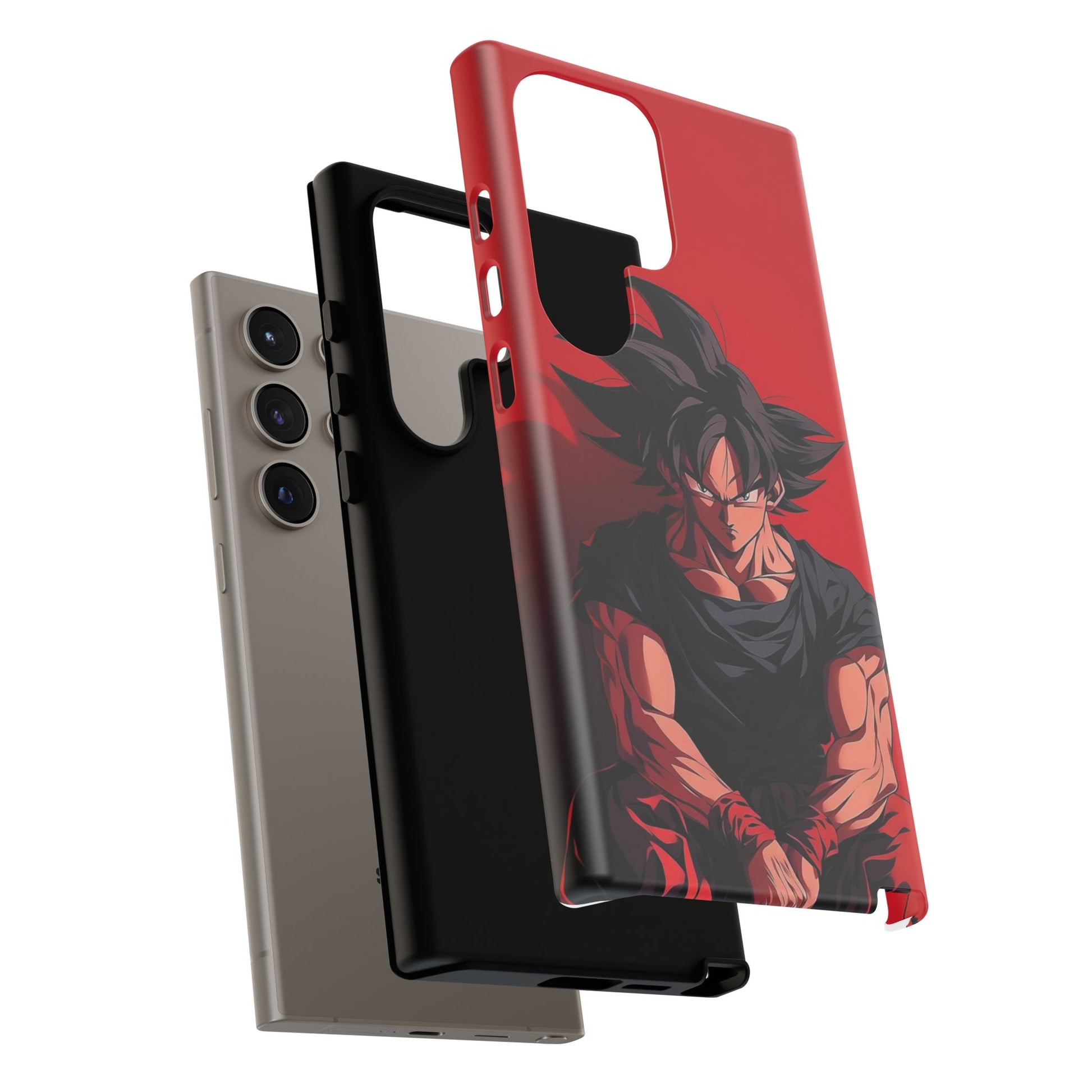 Anime Goku Dragon ball Z Tough Cases for iPhones, Samsung, and Pixel