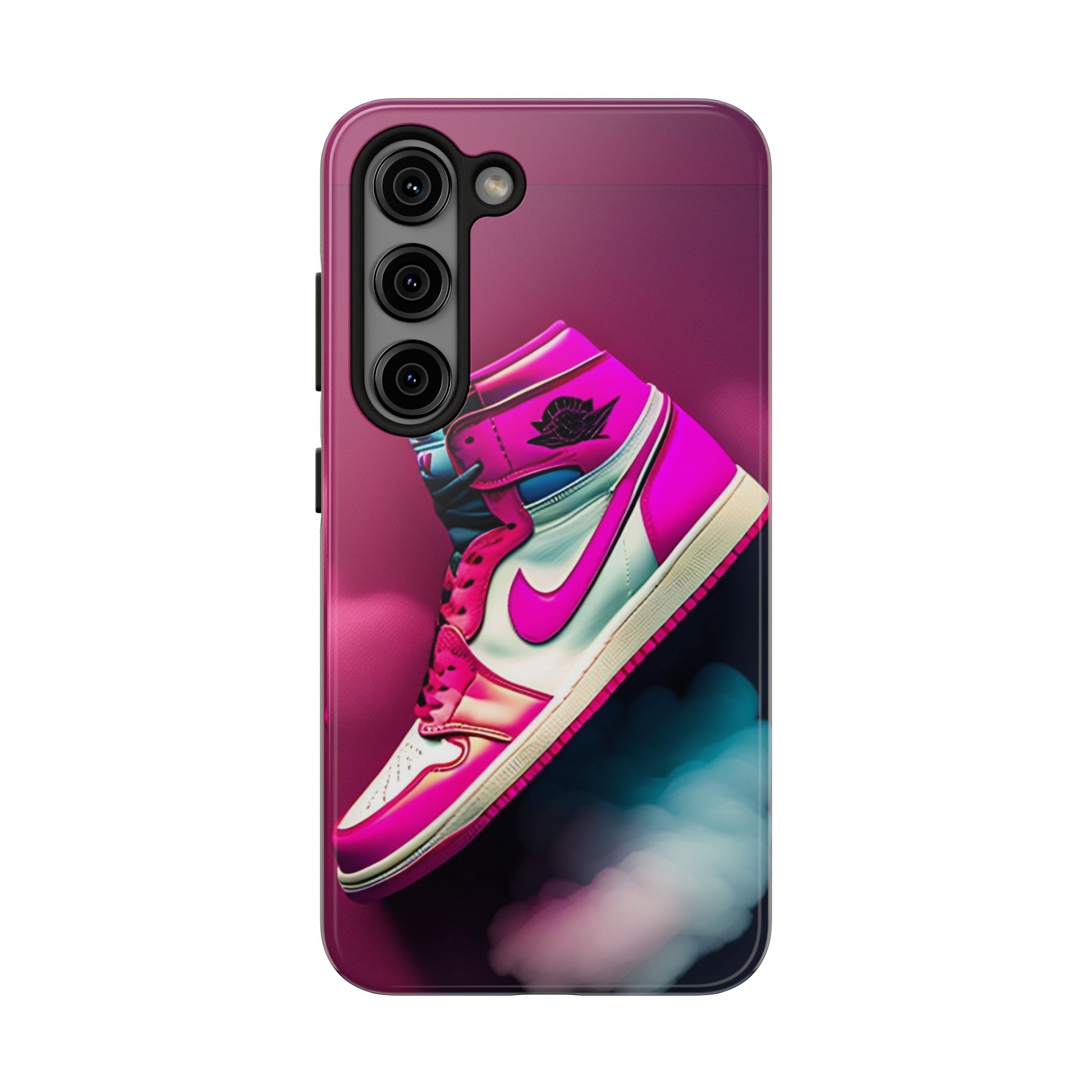 Pink Jordan Sneakers Phone Cases for iPhones & Samsung Phones