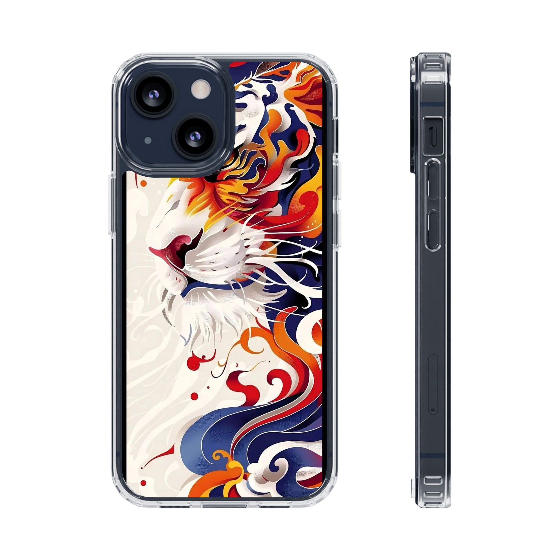 Awesome Abstract Tiger Art Iphone, Samsung case