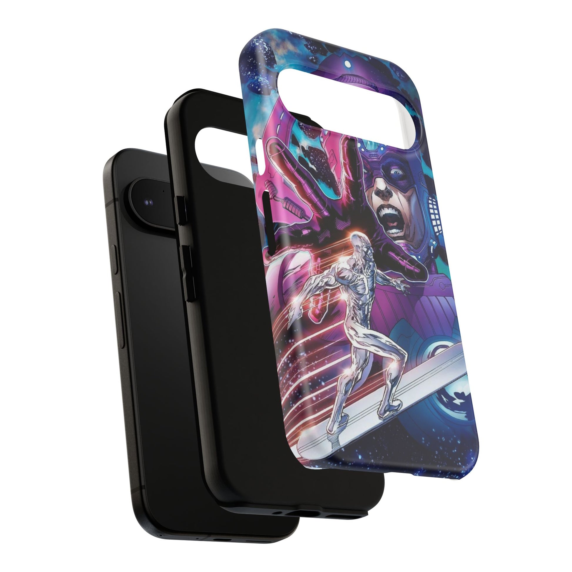 Galactus x Silver Surfer Marvel Phone Case, Tough Cases for iPhones, Samsung, and Pixel