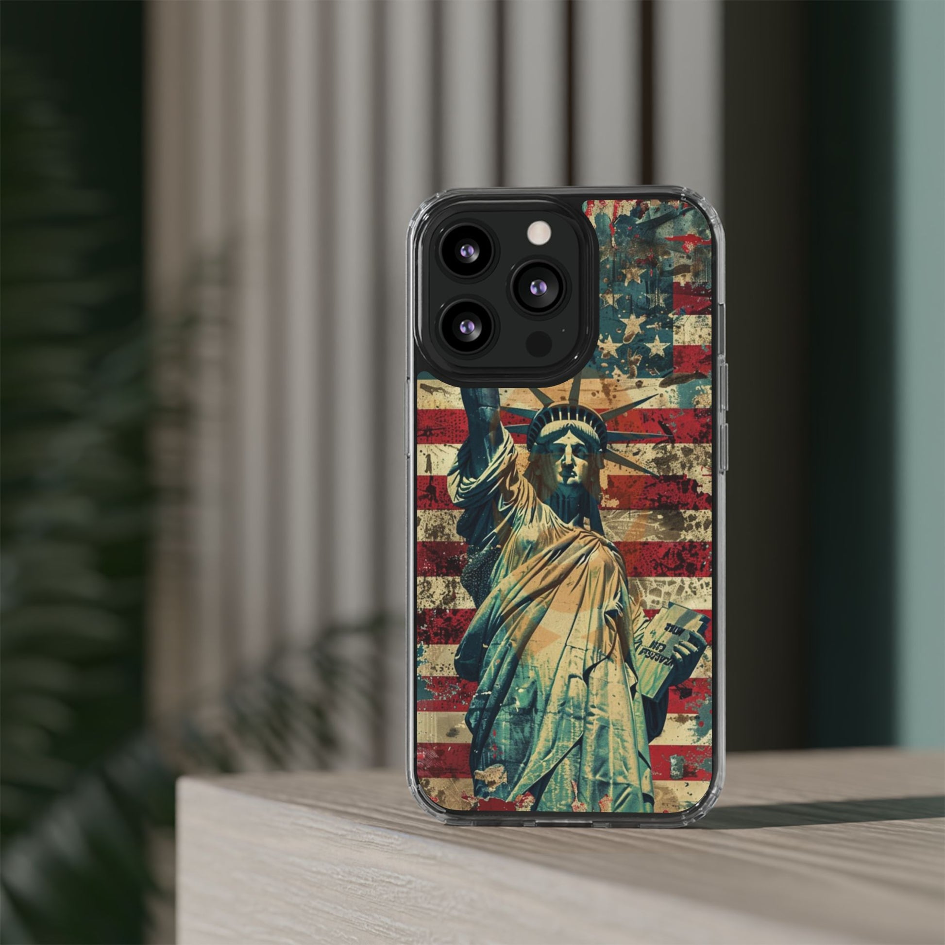 American Iconic Lady Liberty Themed Iphone, Samsung case