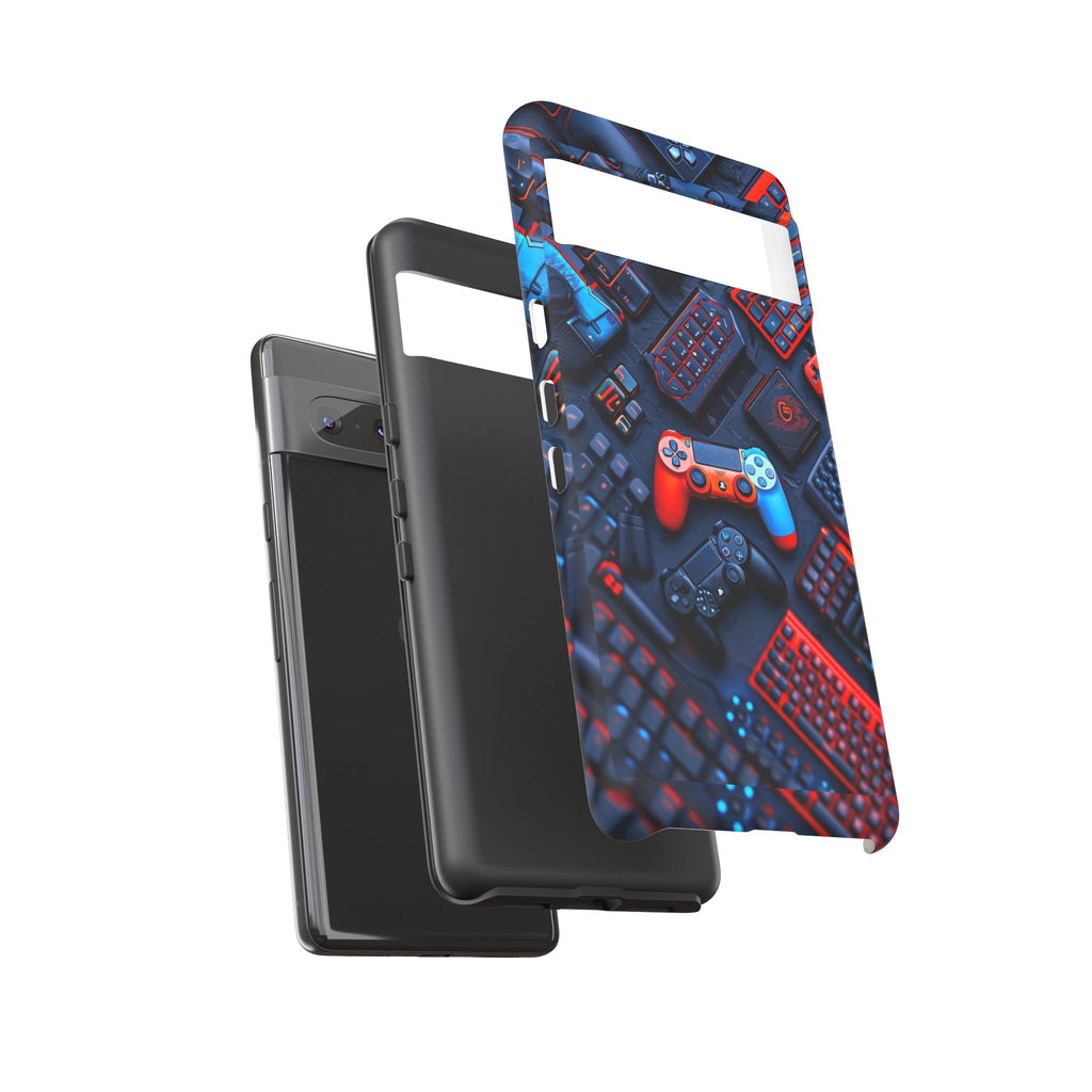 Gamer Themed Controllers Tough Cases for iPhones, Samsung, and Pixel