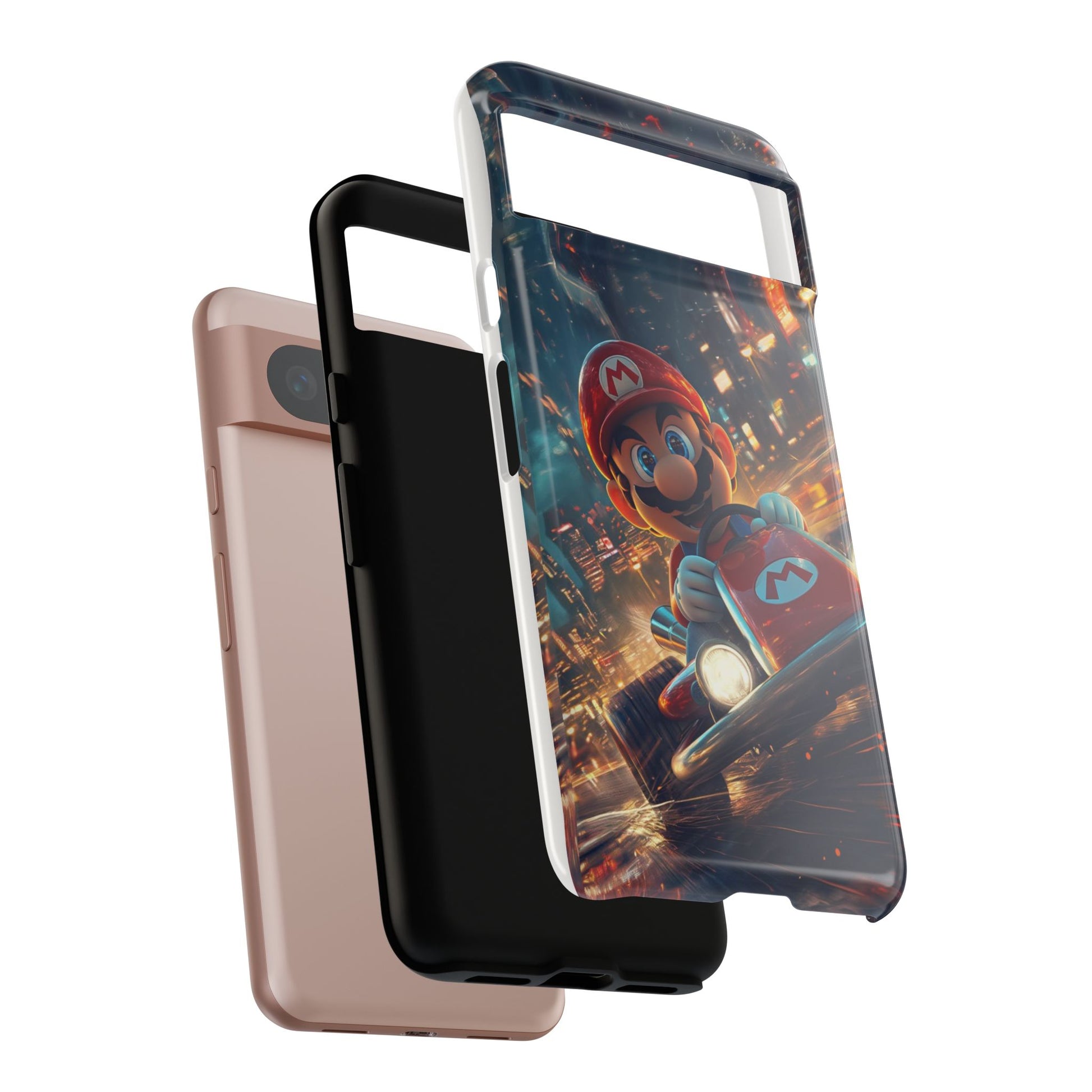 Super Mario Kart Phone Case, Tough Cases, Disney Phone for iPhones, Samsung, and Pixel