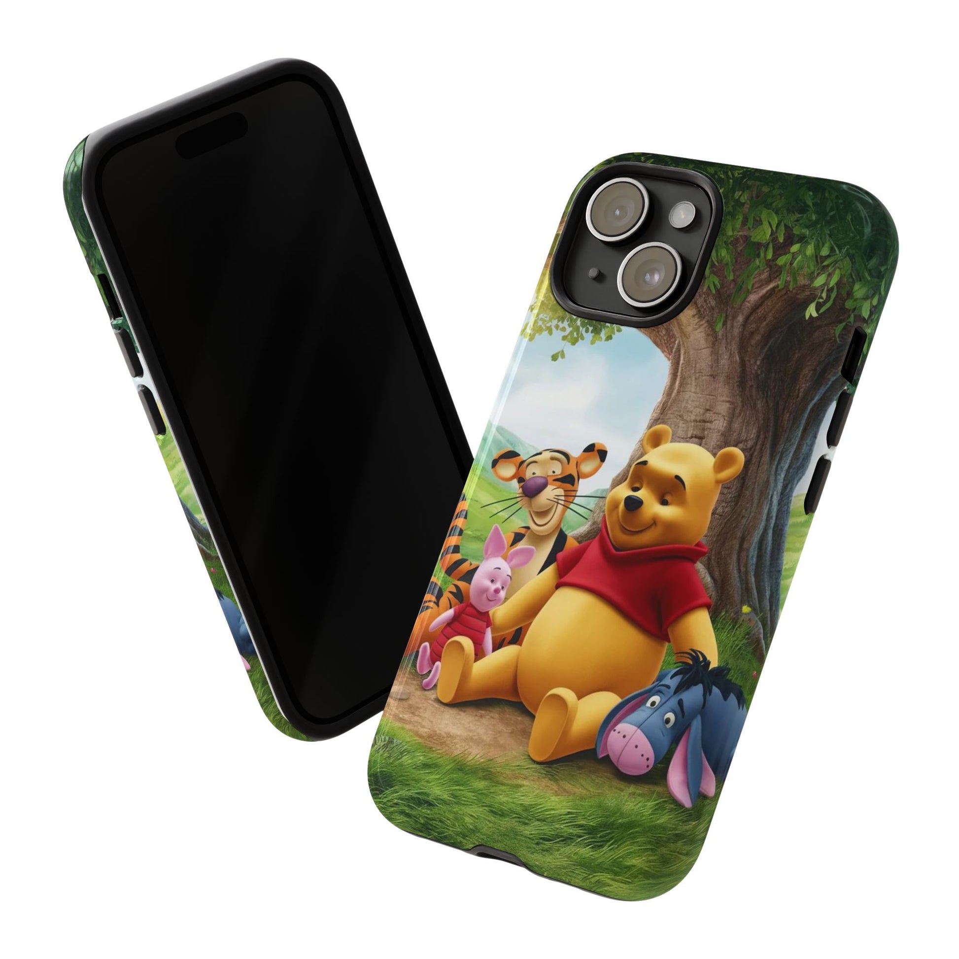 Cute Pooh Bear Phone Case, Tough Cases, Disney Phone for iPhones, Samsung, and Pixel
