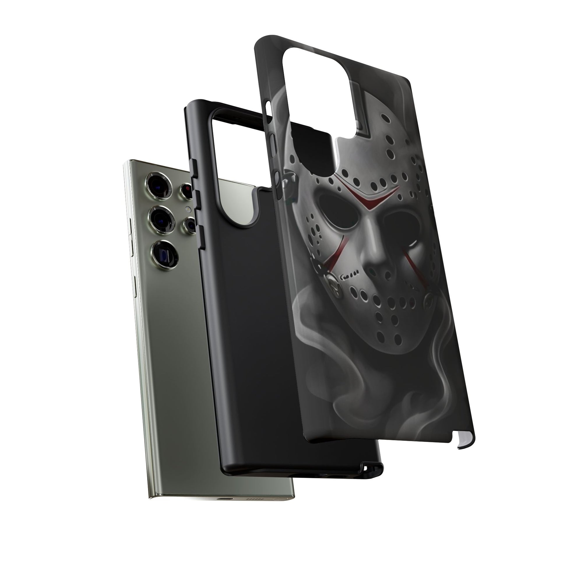 Friday the 13th Jason's Mask Tough Cases for iPhones, Samsung, and Pixel