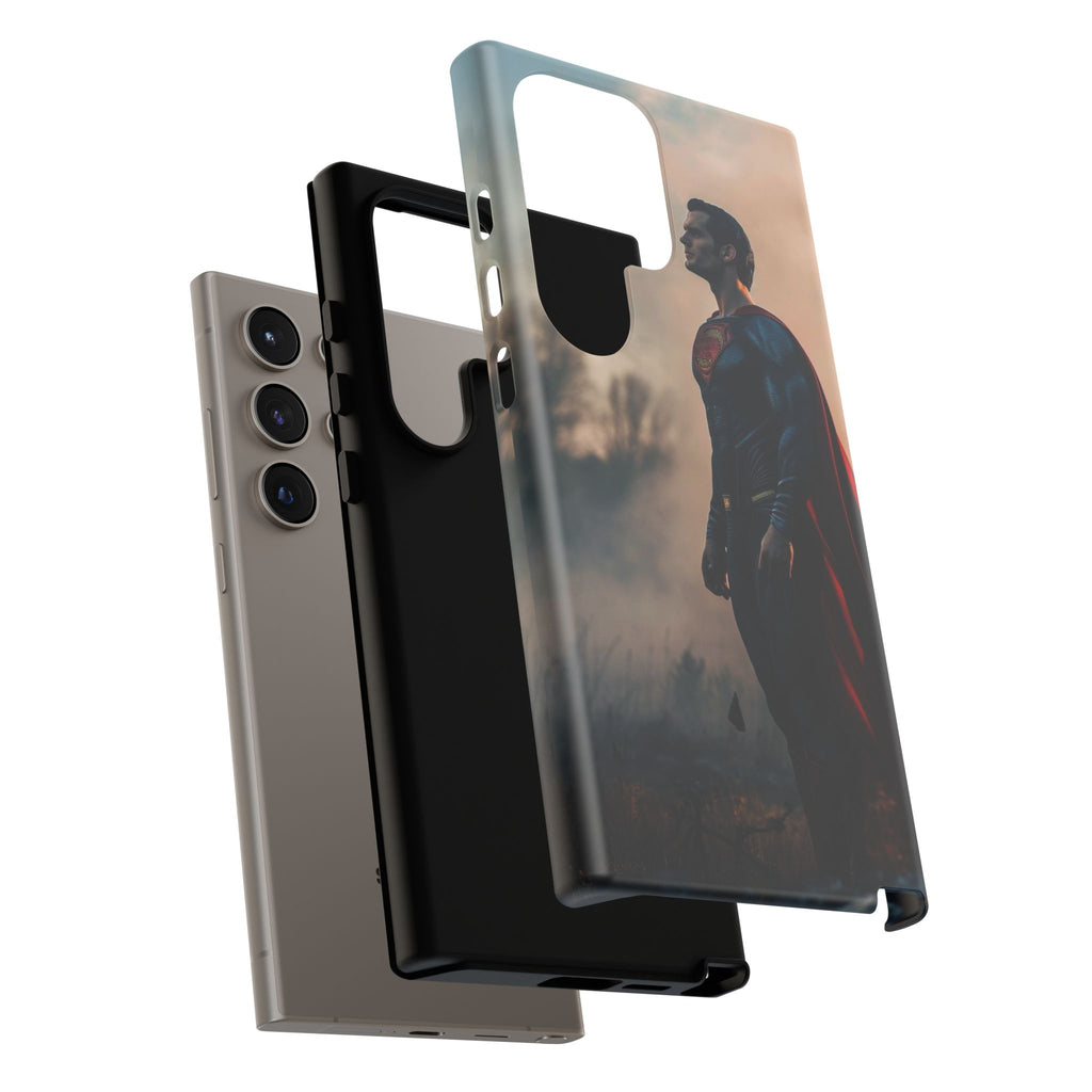 Henry Cavil Superman Tough Cases for iPhones, Samsung, and Pixel