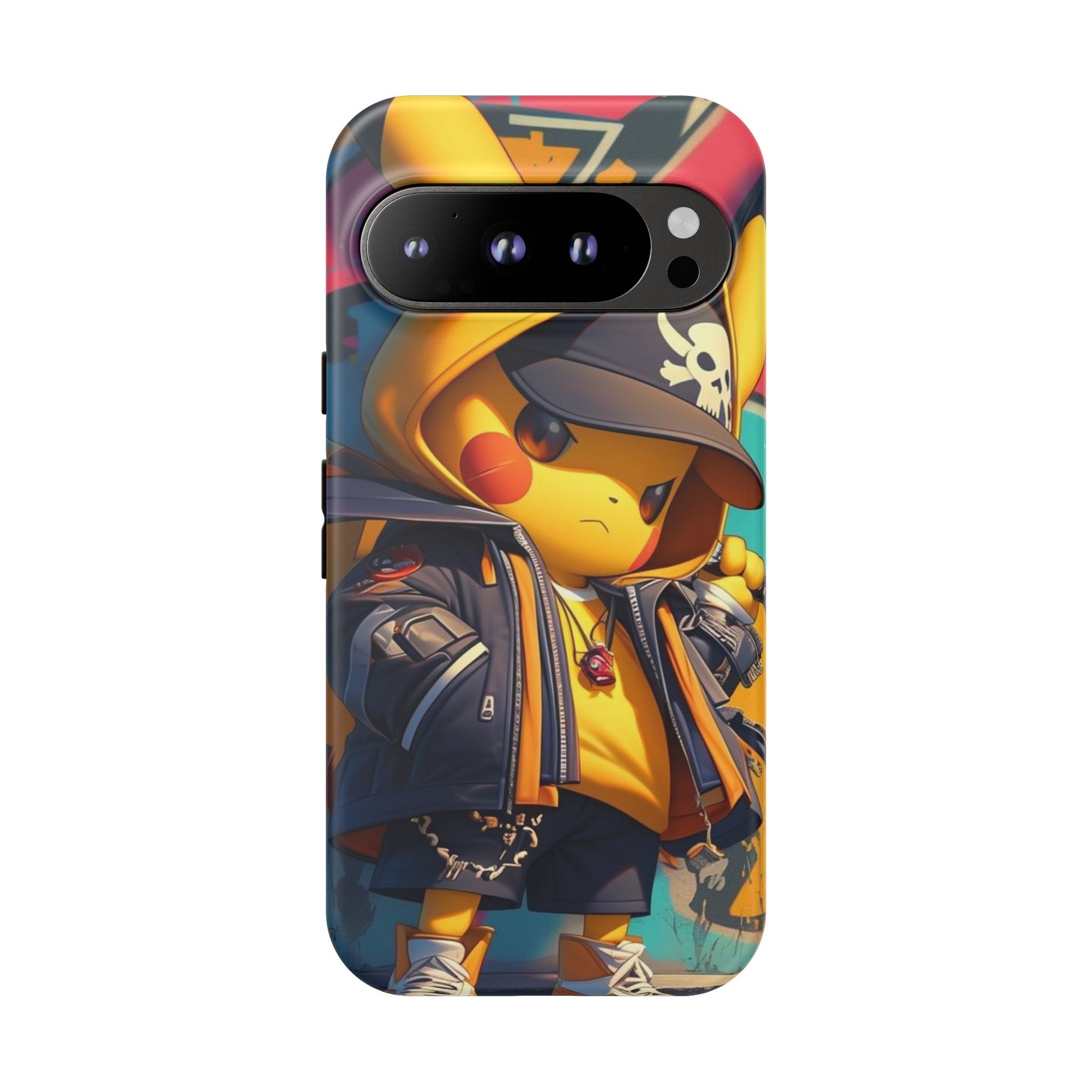 Cute Poke Bear Phone Case, Tough Cases for iPhones, Samsung, and Pixel