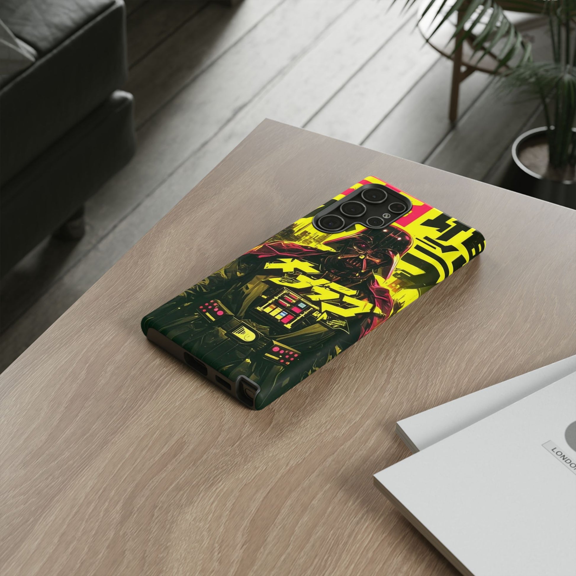 Cyberpunk X Vader Tough Cases for iPhones, Samsung, and Pixel