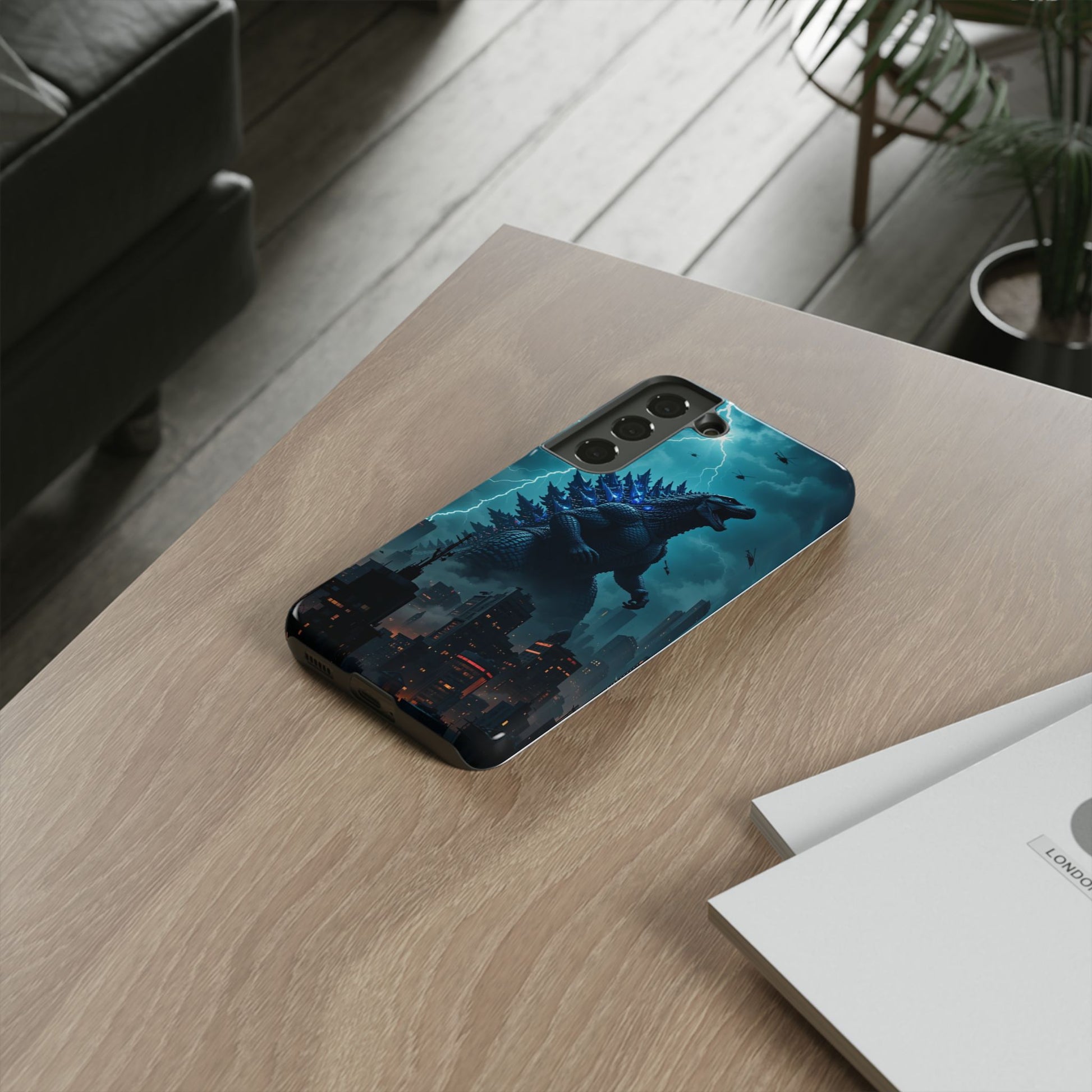 Godzilla Phone Case, Tough Cases for iPhones, Samsung, and Pixel