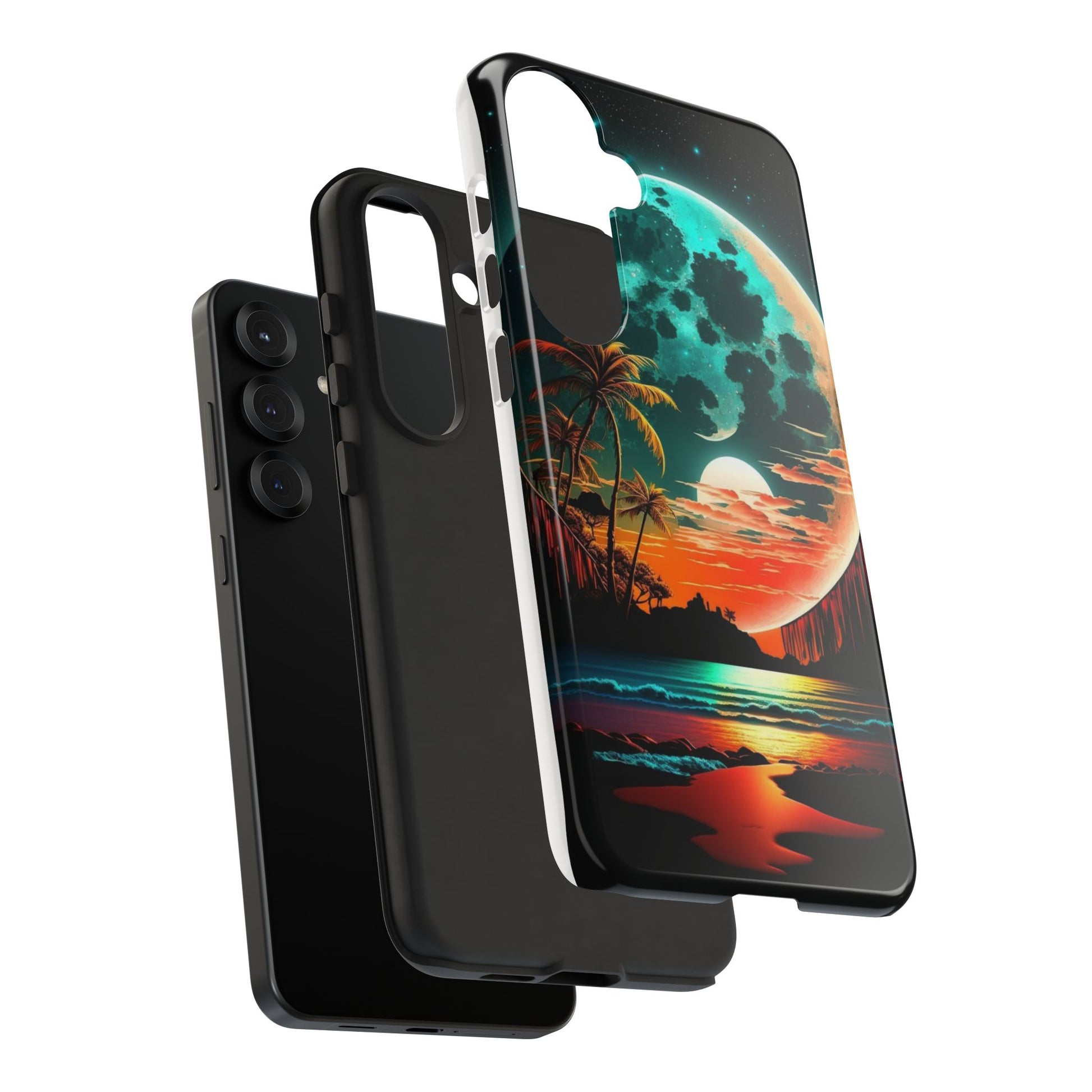 Fantasy Beach Sunset Landscape Phone Case for iPhone, Samsung Galaxy, & Pixel Phones